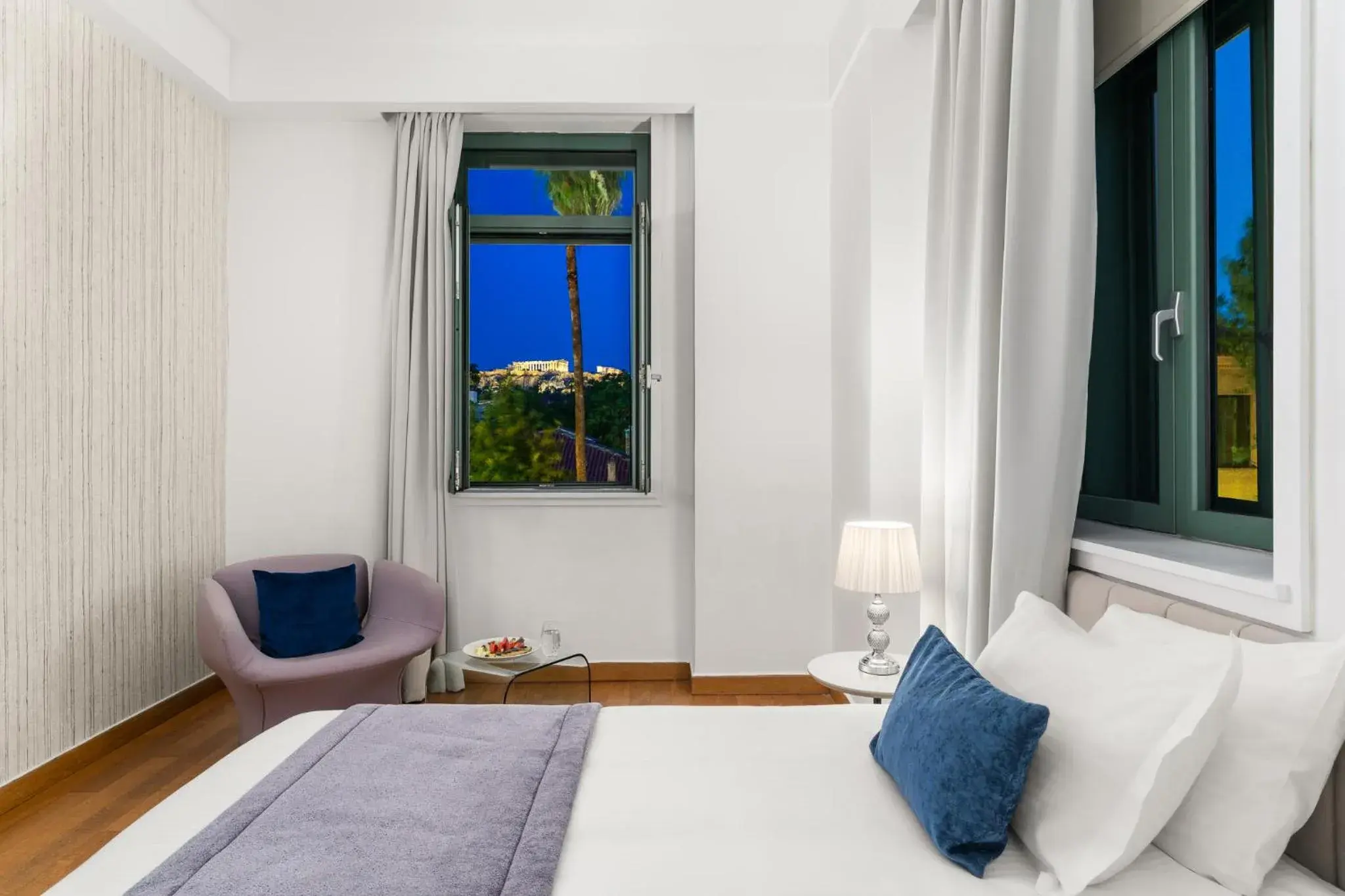 Bed in Athenaeum Eridanus Luxury Hotel Bed in Athenaeum Eridanus Luxury Hotel