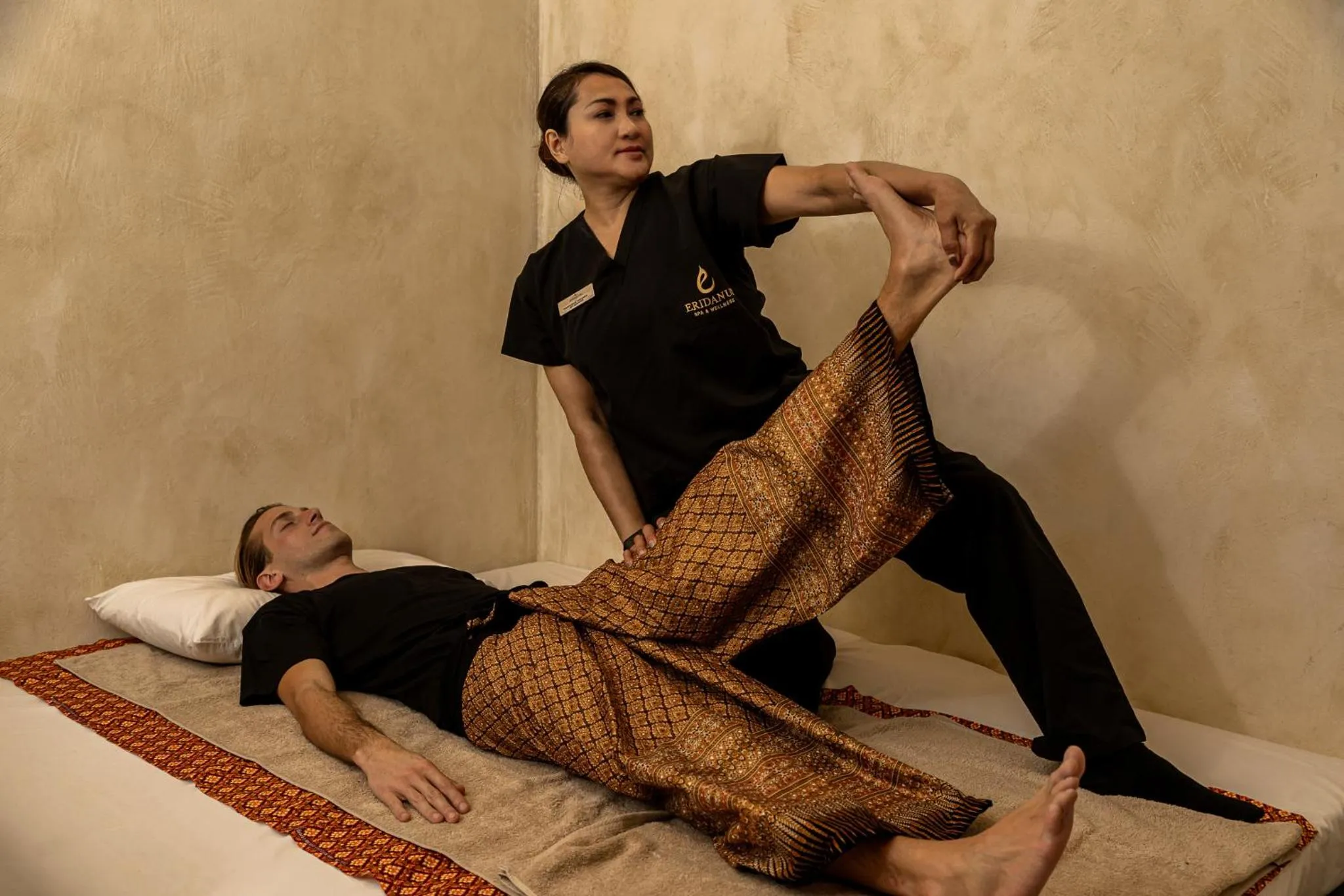 Massage in Athenaeum Eridanus Luxury Hotel