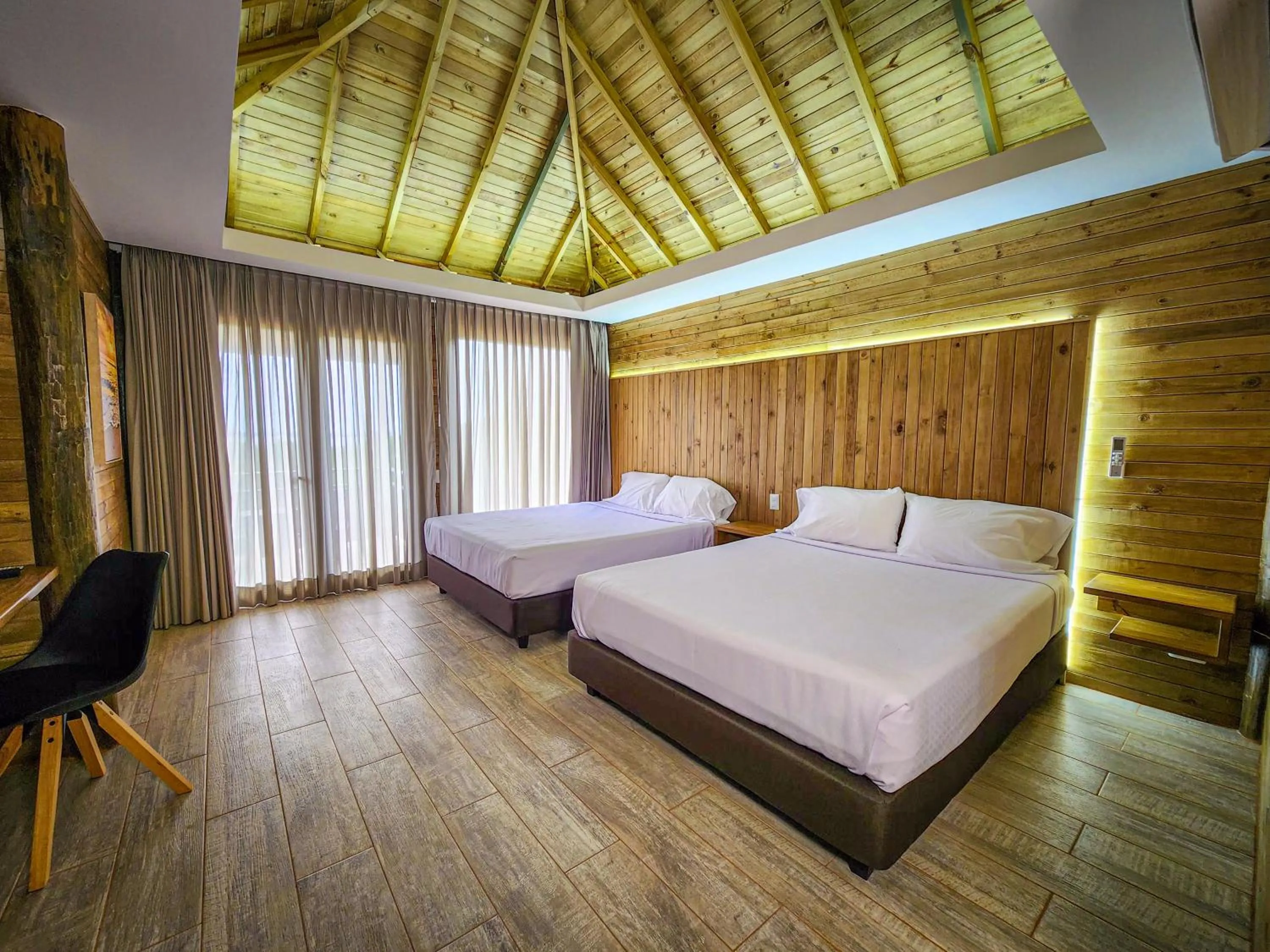 Bed in Hotel Explore Caño Dulce