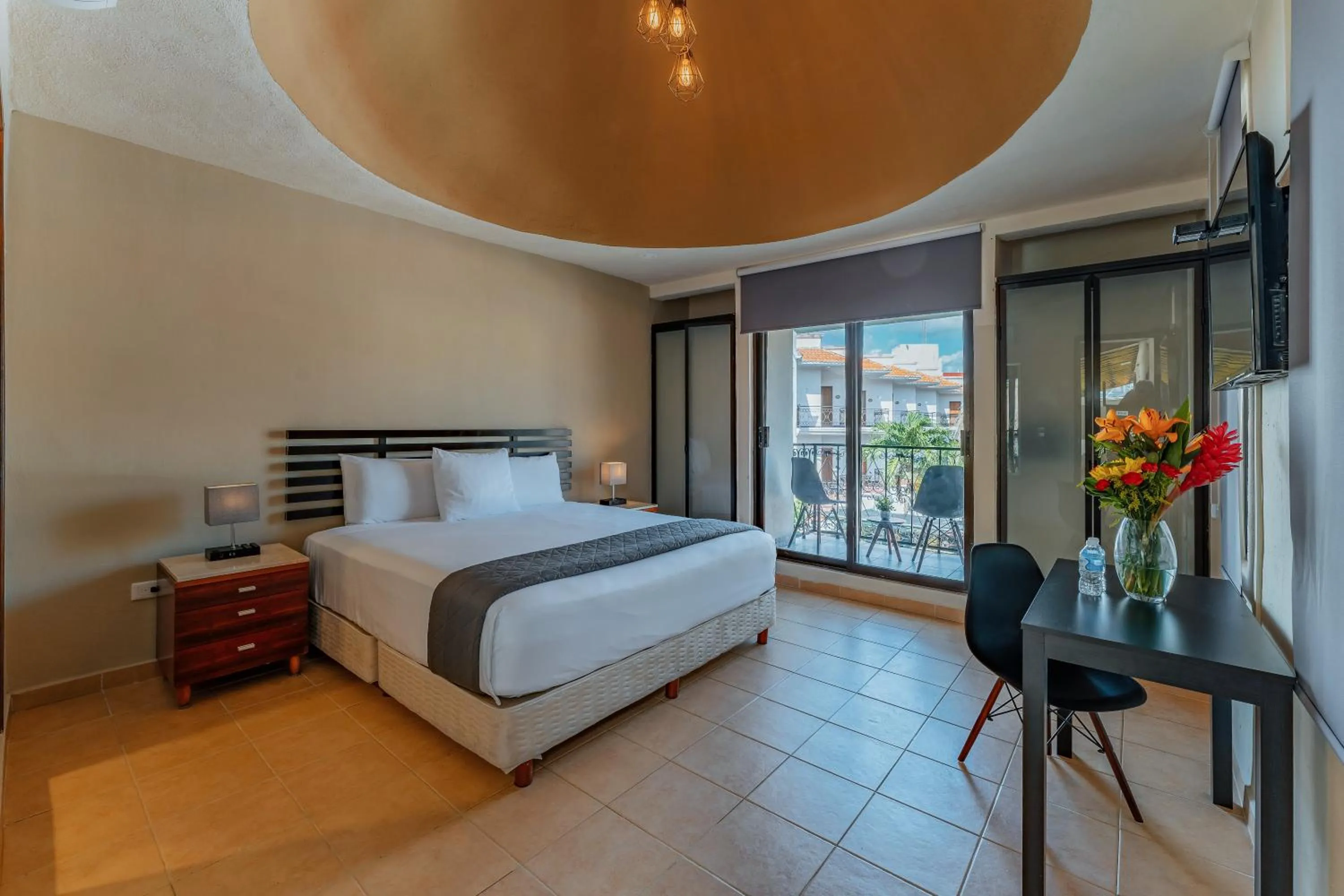 Bed in Hotel Brisas 5a AV, Playa del Carmen