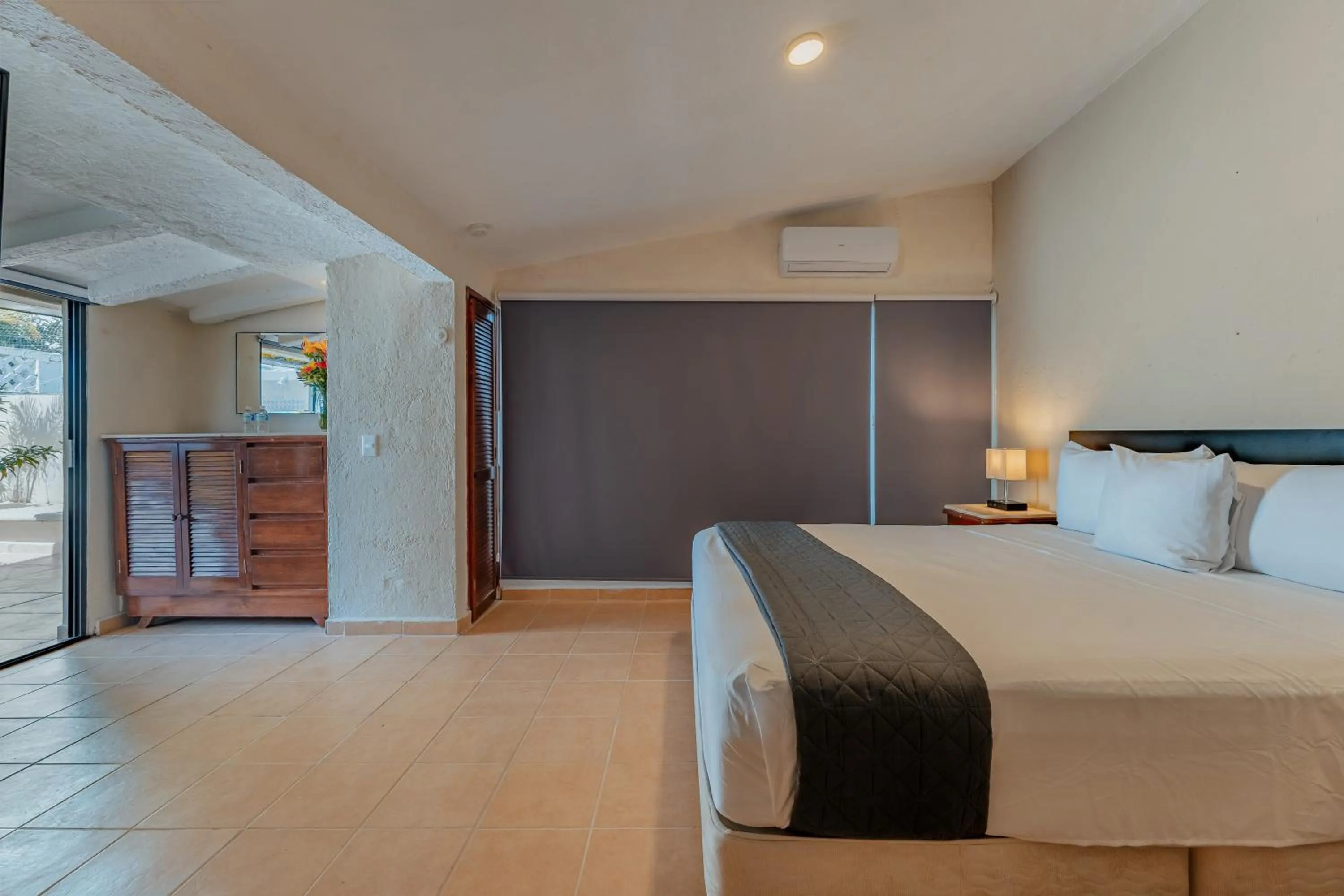 Bed in Hotel Brisas 5a AV, Playa del Carmen