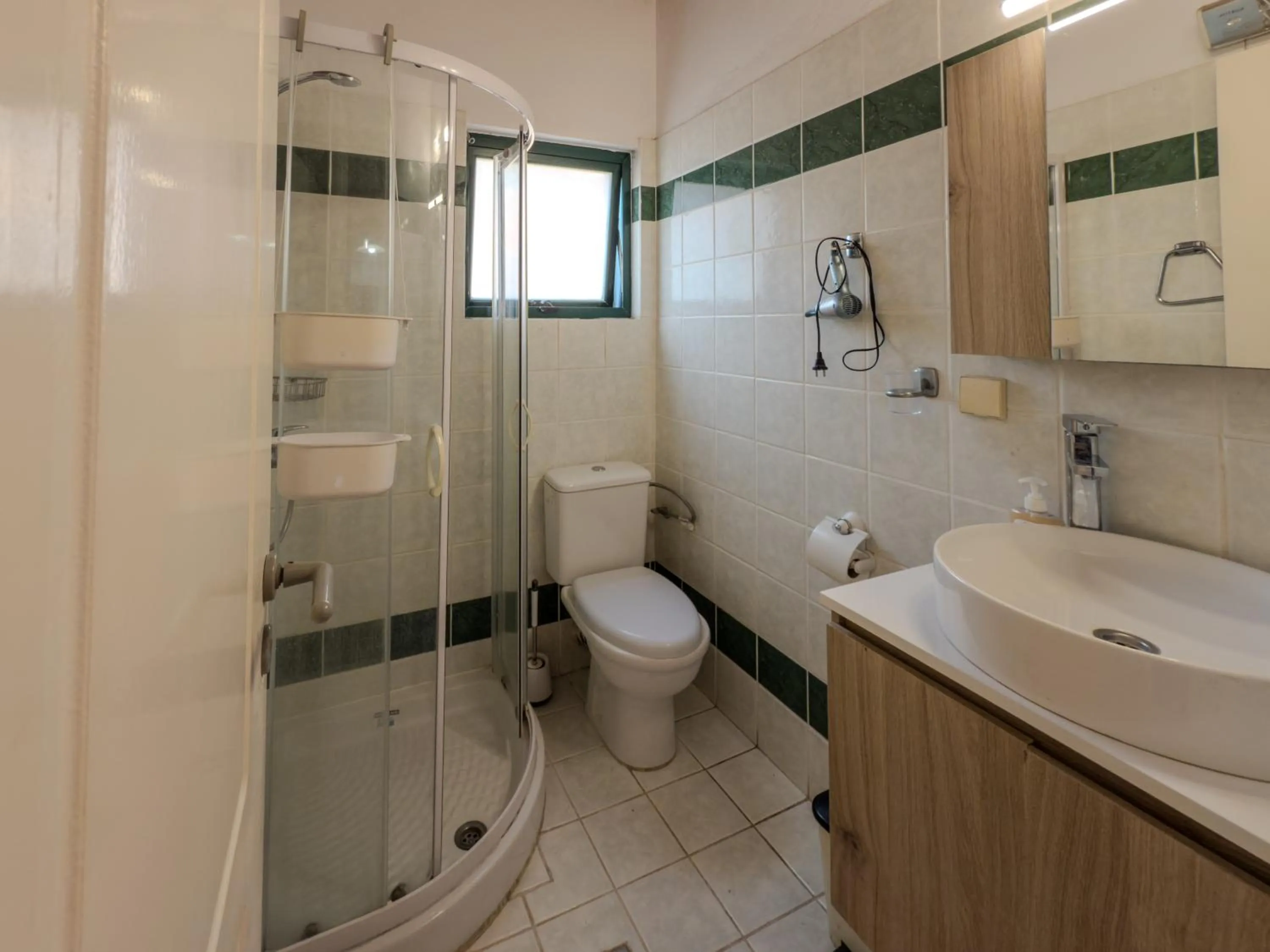 Bathroom in Corfu Andromaches Holiday Apartments