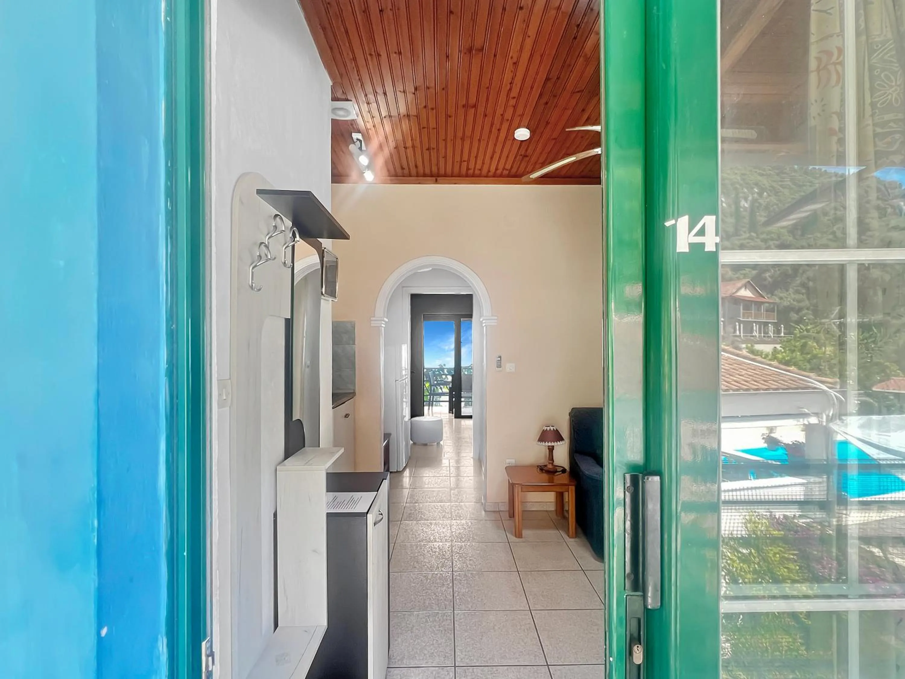 Facade/entrance in Corfu Andromaches Holiday Apartments