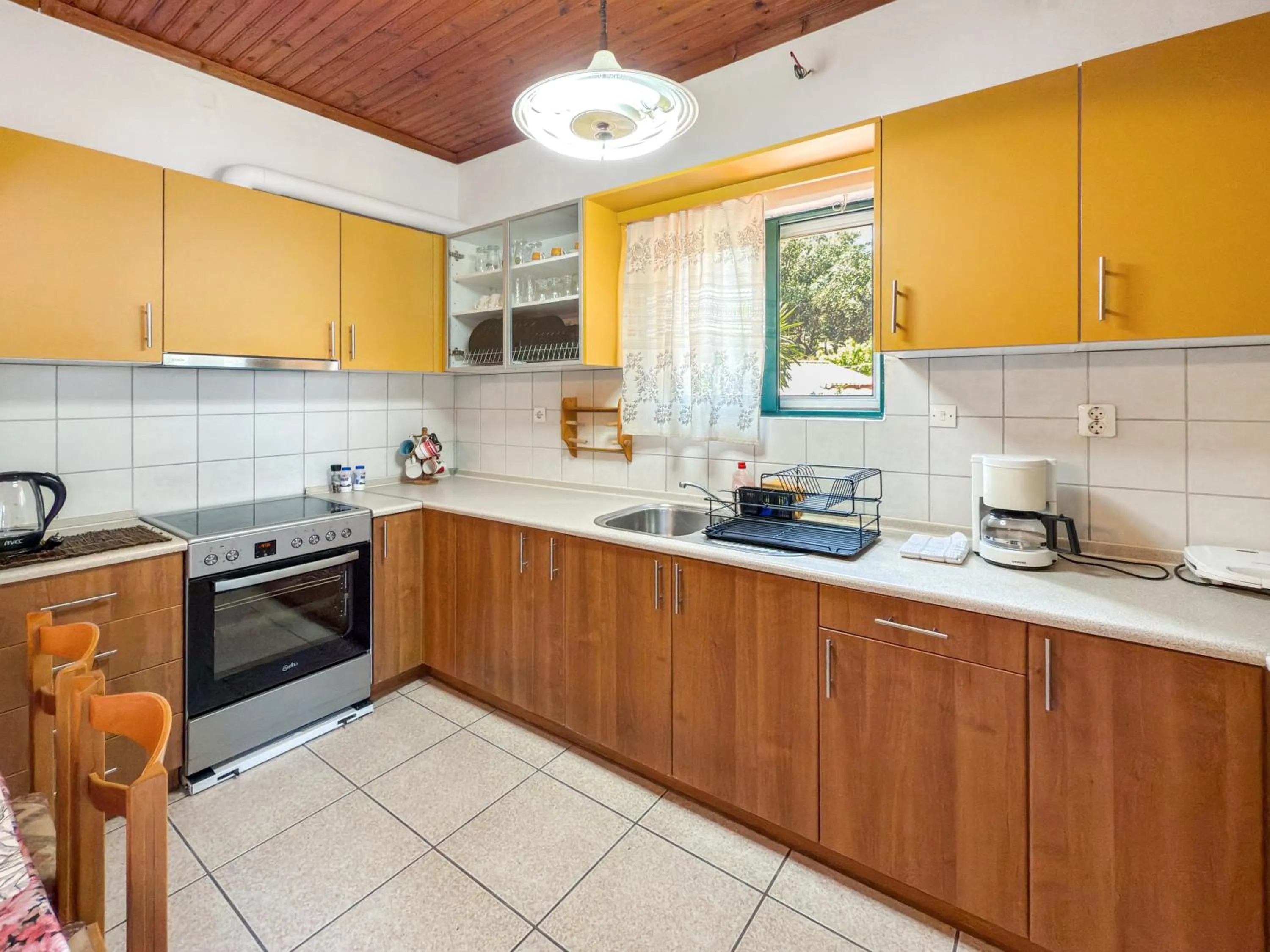 oven in Corfu Andromaches Holiday Apartments