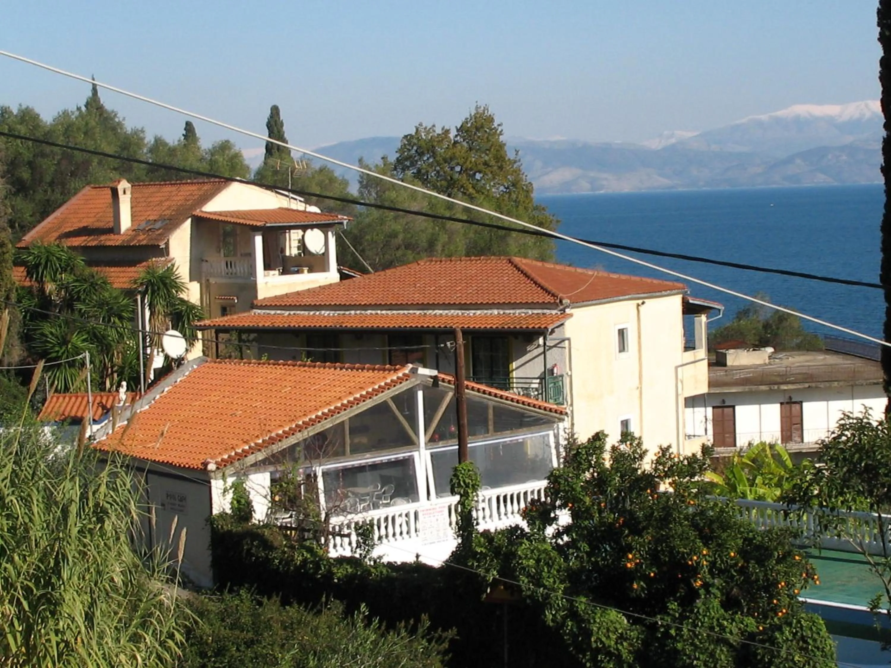 Area and facilities in Corfu Andromaches Holiday Apartments