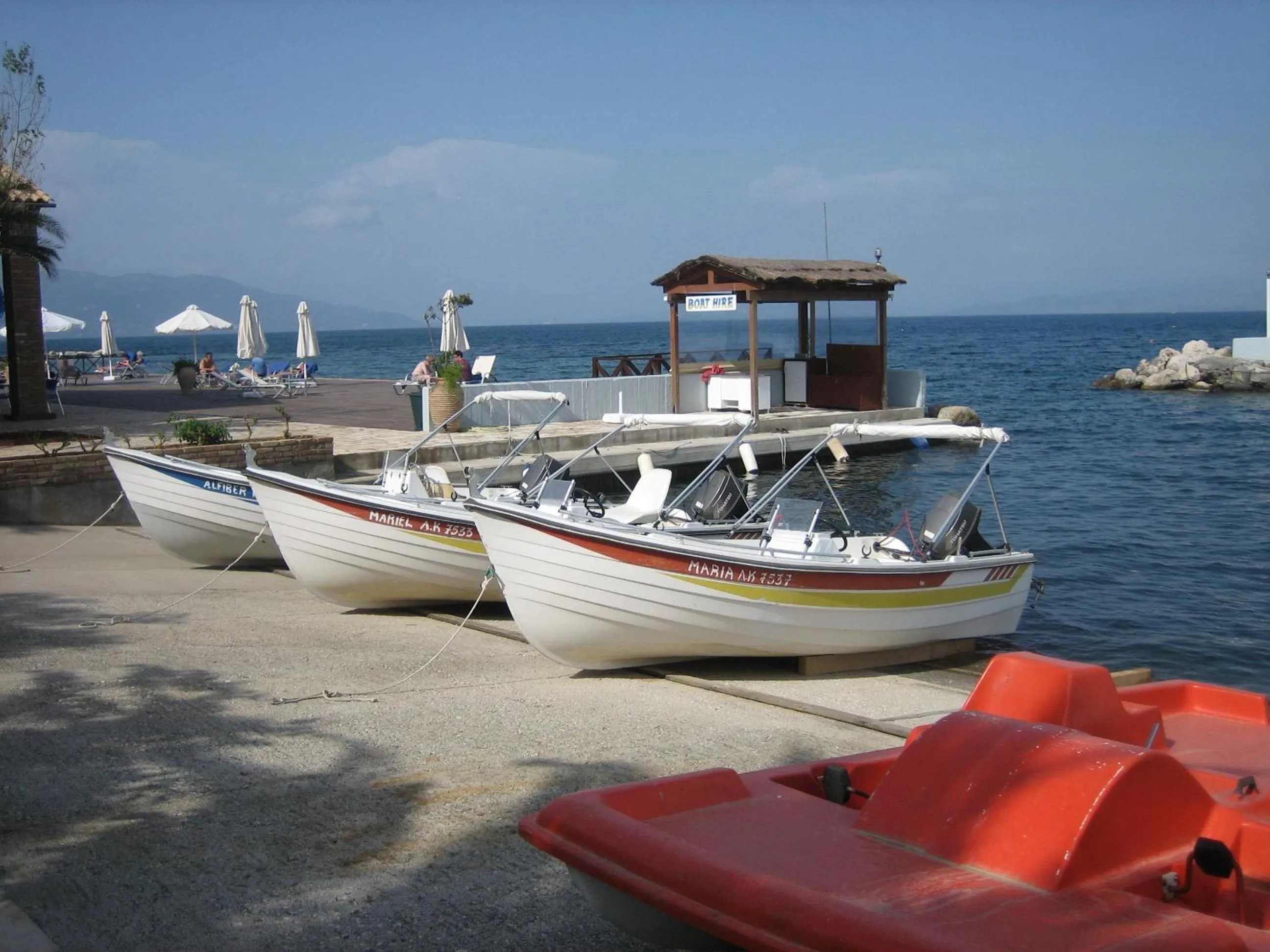 Area and facilities in Corfu Andromaches Holiday Apartments