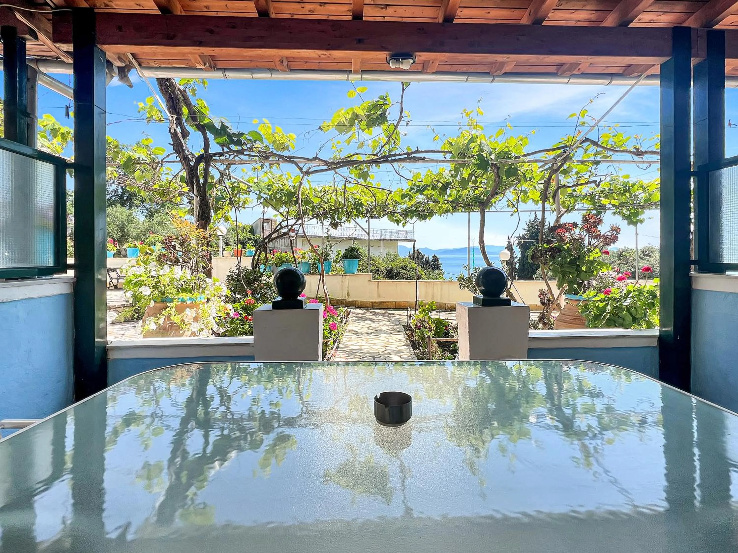 Natural landscape in Corfu Andromaches Holiday Apartments