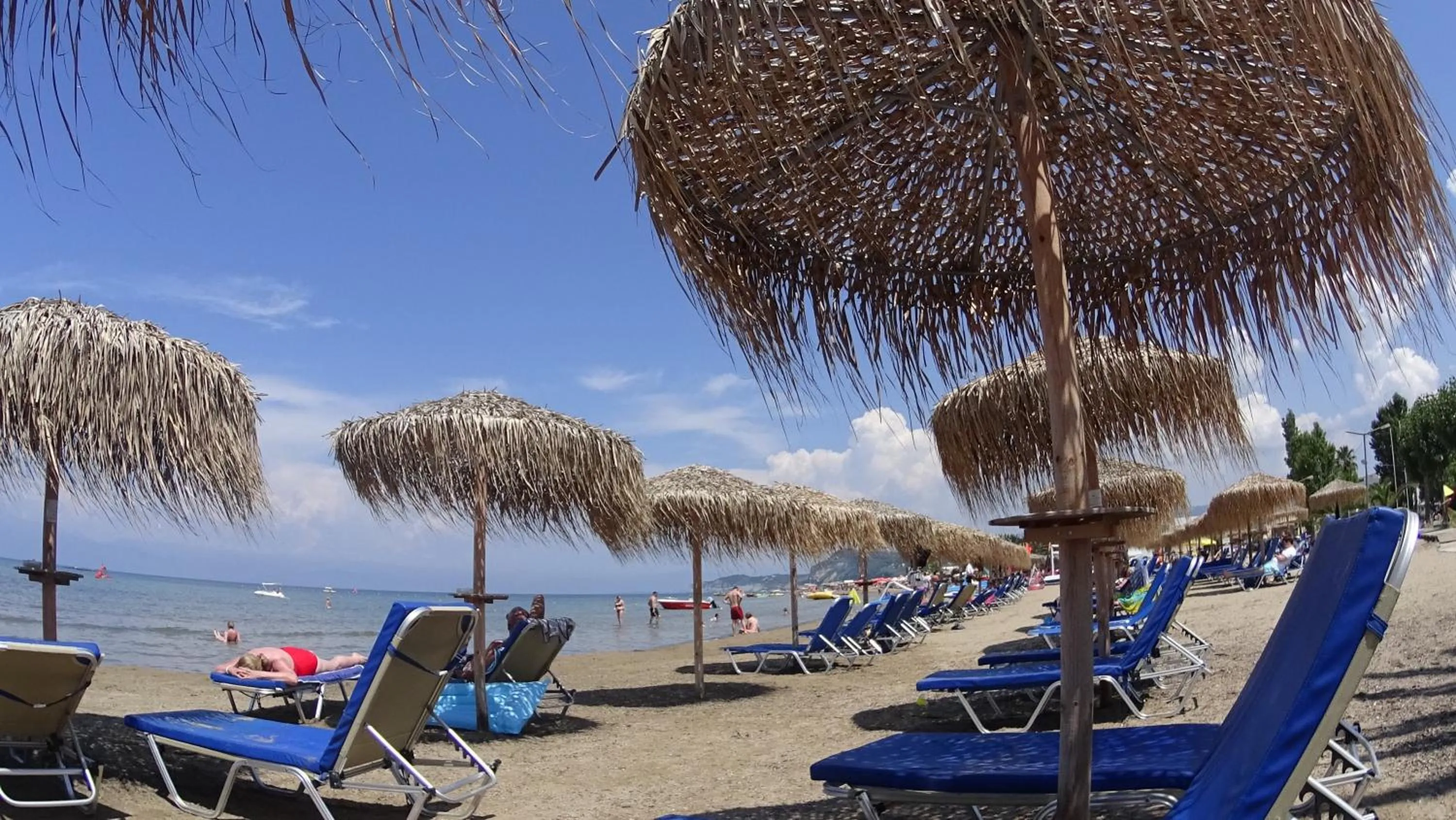 Beach in Corfu Andromaches Holiday Apartments