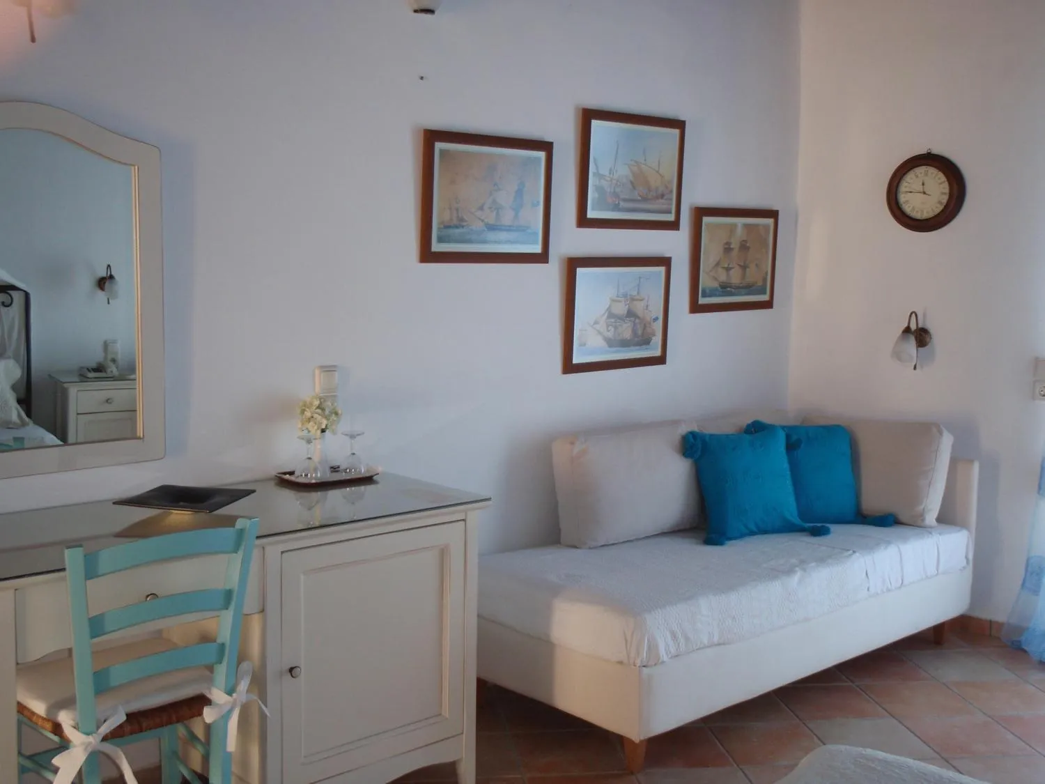 Living room in Paradision Hotel