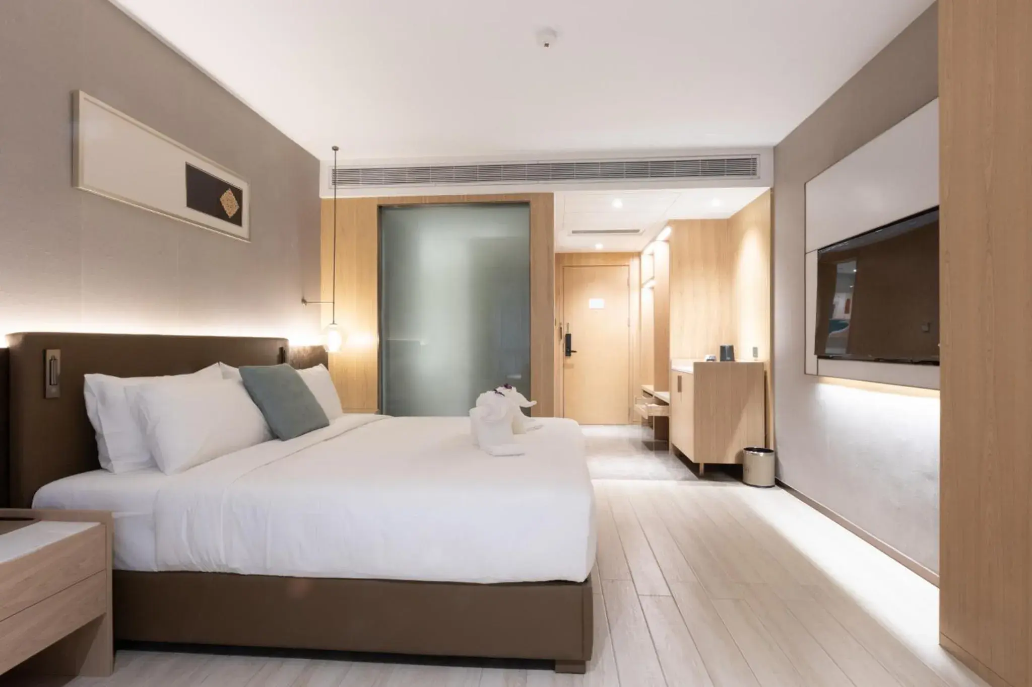 Bed in Laike Hotel Bed in Laike Hotel