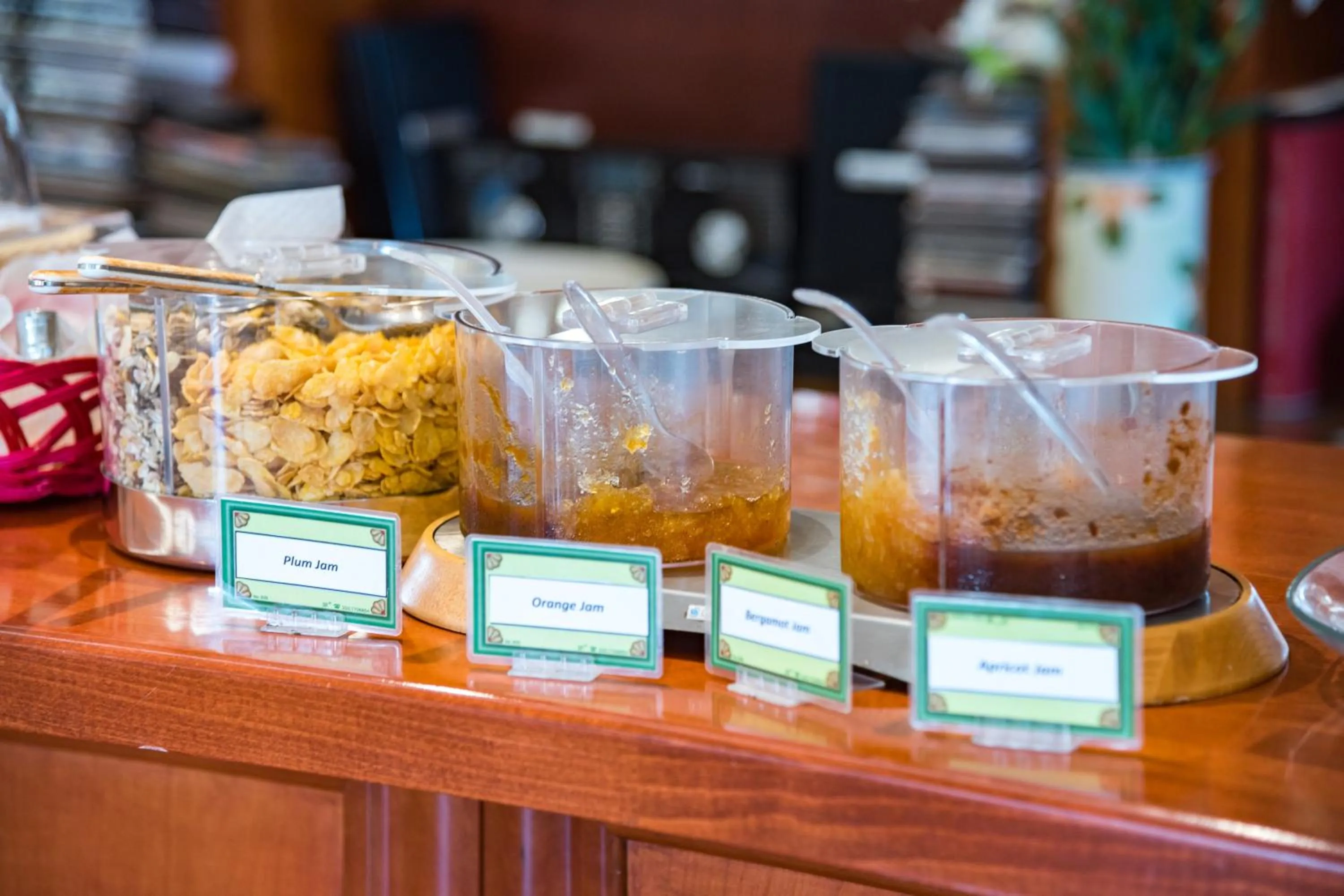 Buffet breakfast in Andreolas Luxury Suites