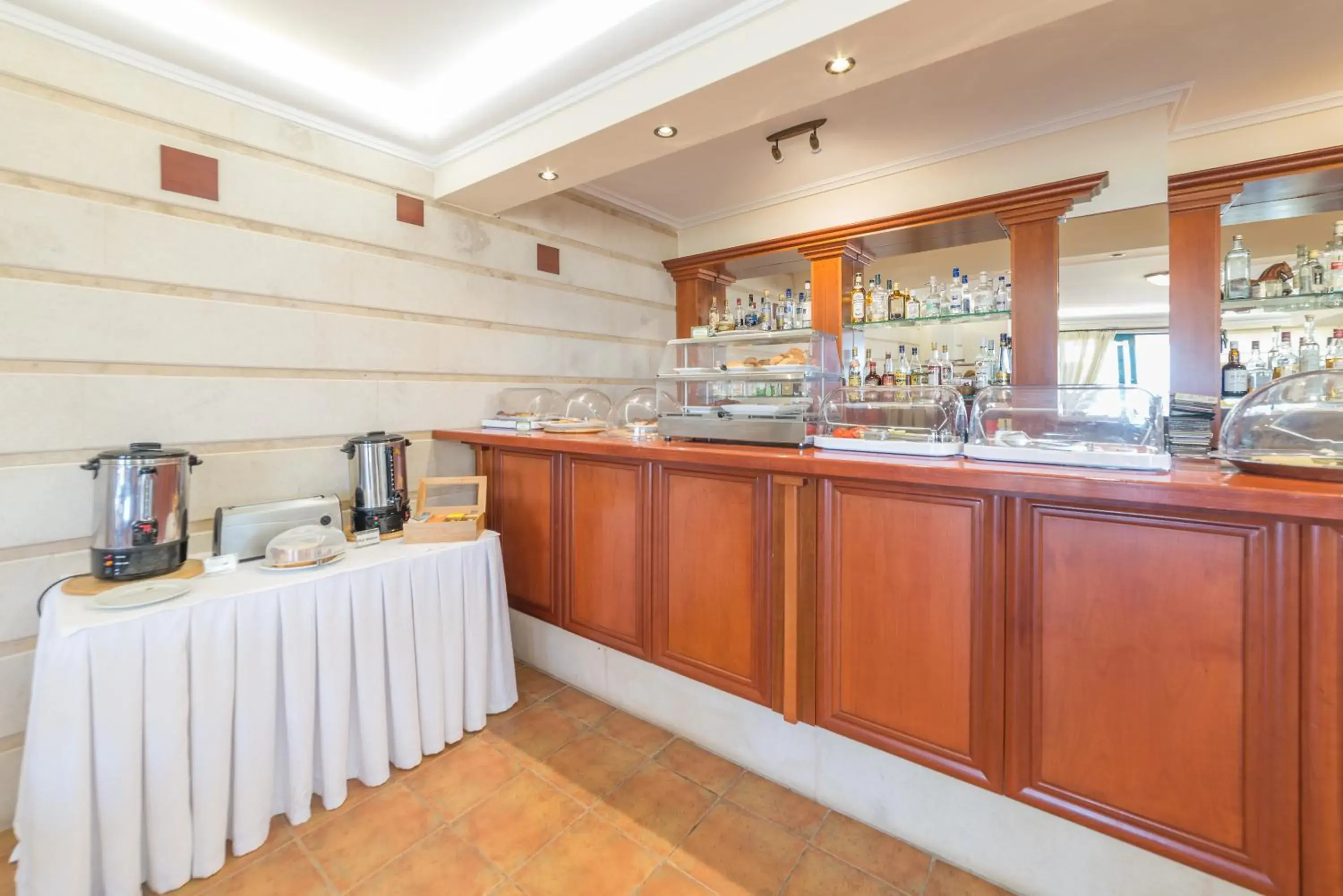 Buffet breakfast in Andreolas Luxury Suites Buffet breakfast in Andreolas Luxury Suites