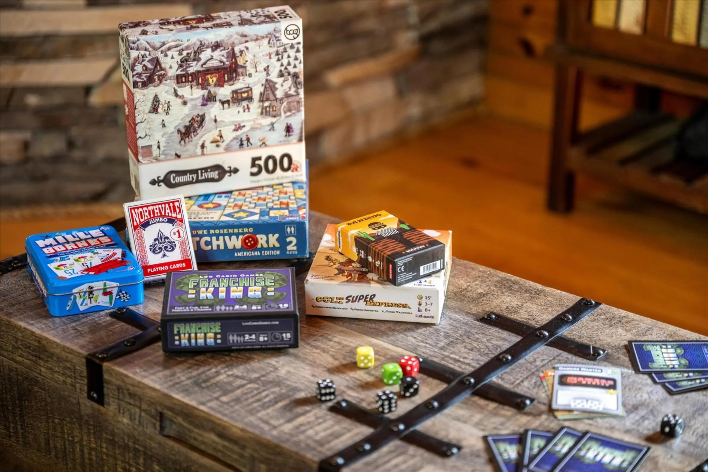 Game Room in Love Me Tender Studio Cabin