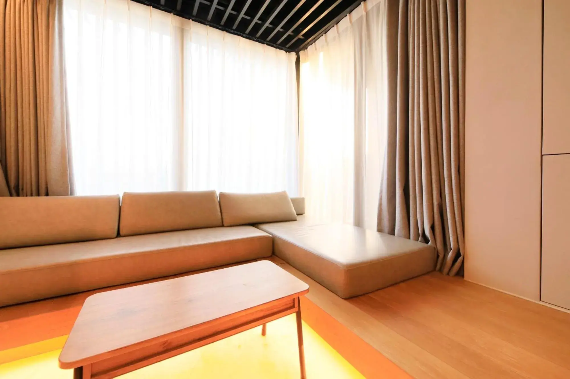 Living room in Amanecer Hotel Living room in Amanecer Hotel