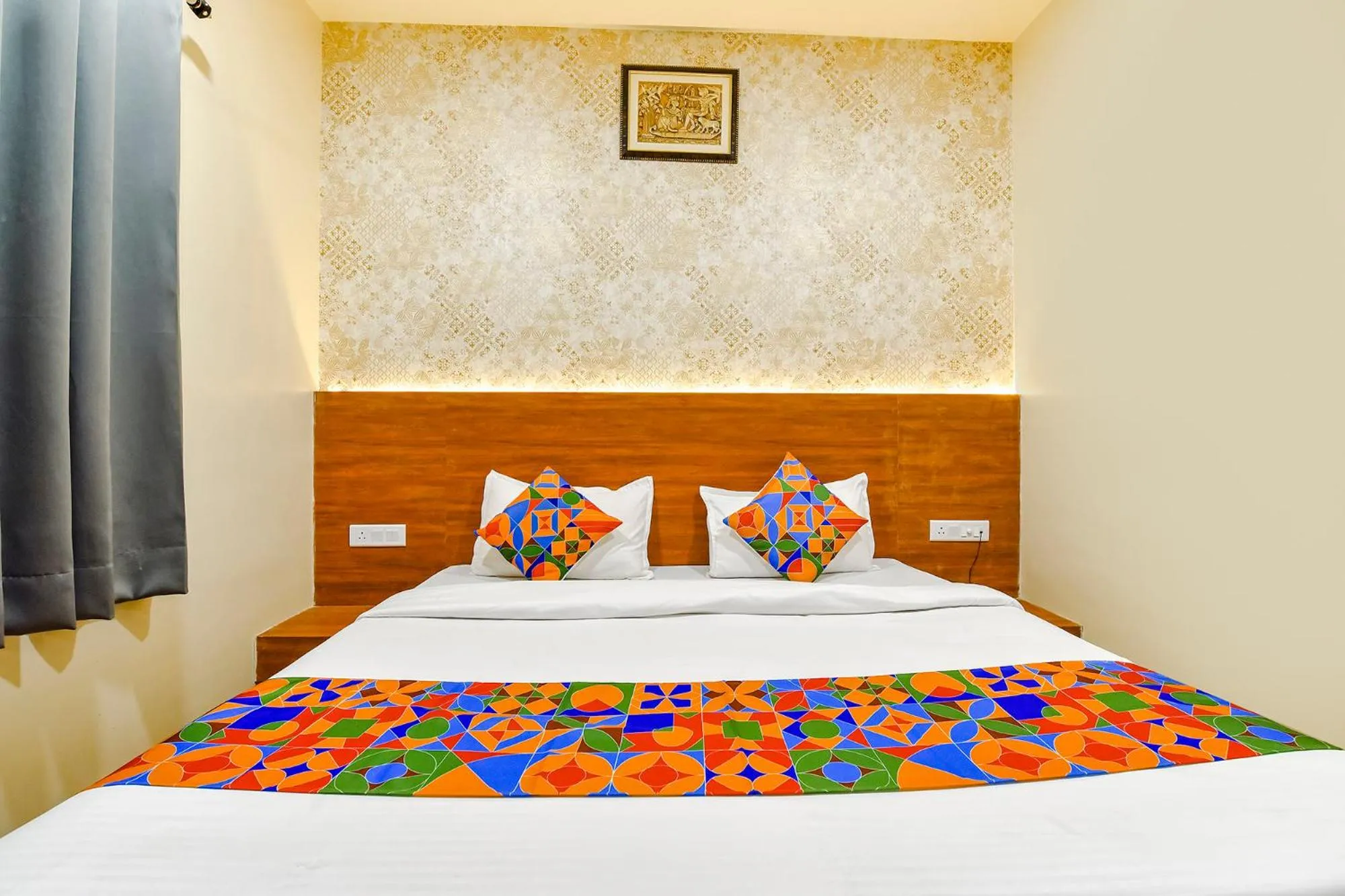 Bed in FabHotel KPL Prime