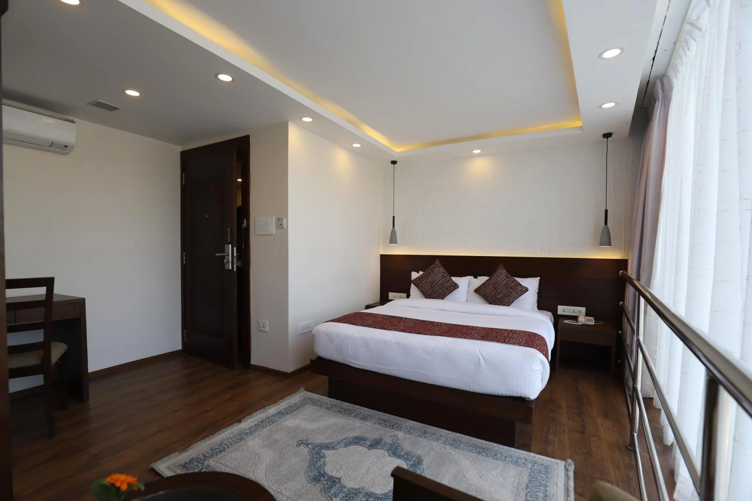 Bedroom, Bed in Apex Business Hotel - Tribhuvan International Airport, Kathmandu