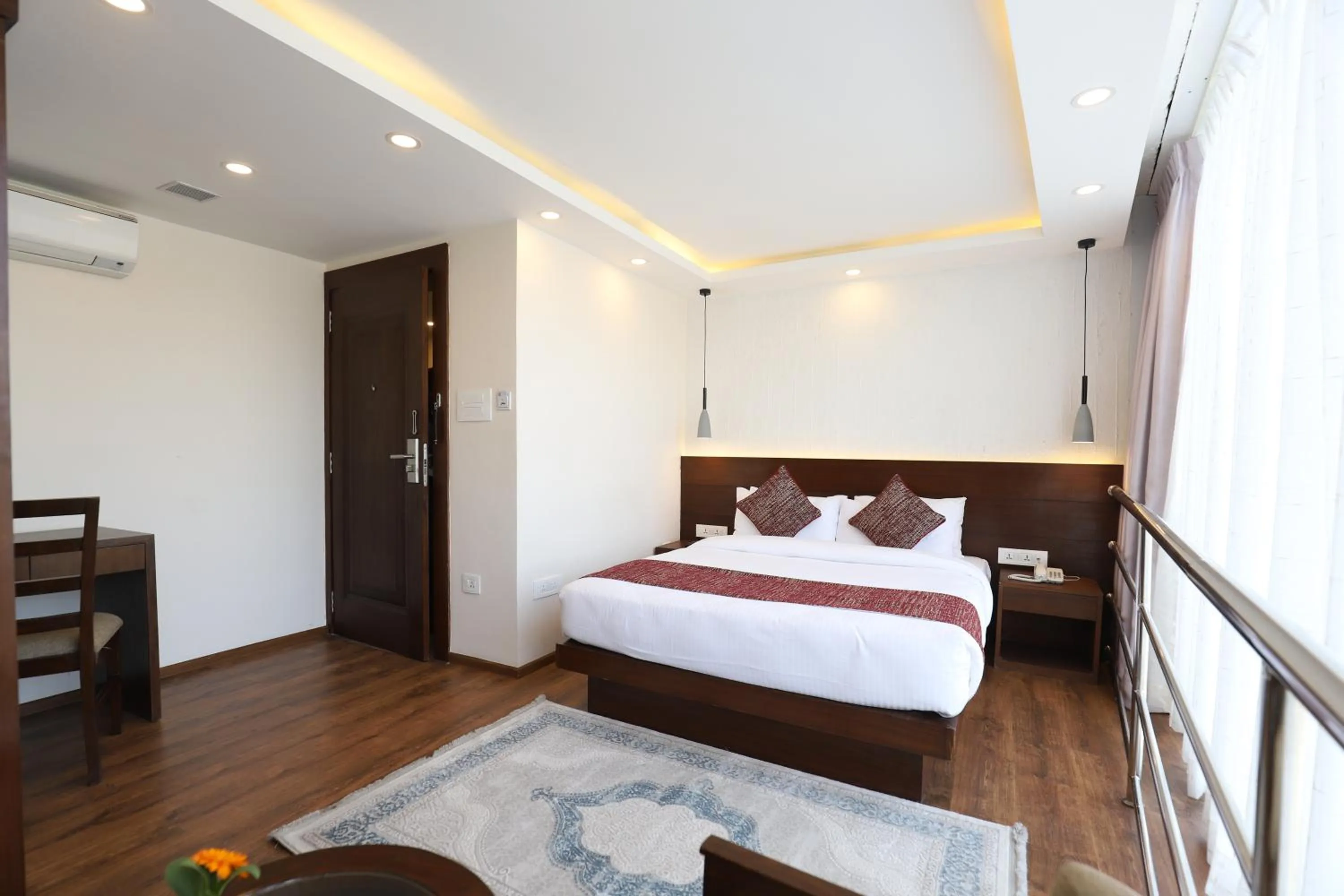 Bed in Apex Business Hotel - Tribhuvan International Airport, Kathmandu