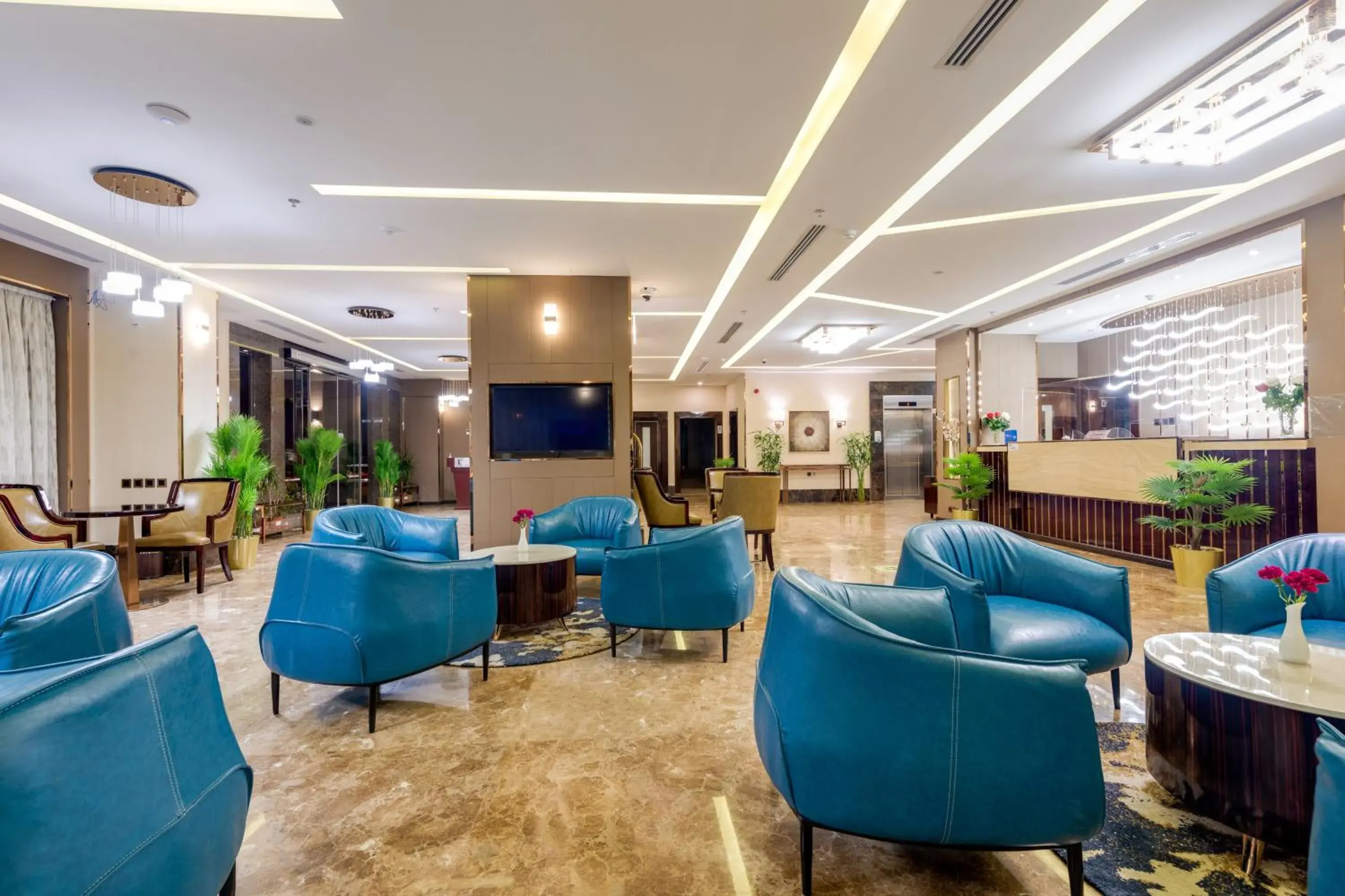 Lobby or reception in Al Ertiqaa Hotel Lobby or reception in Al Ertiqaa Hotel