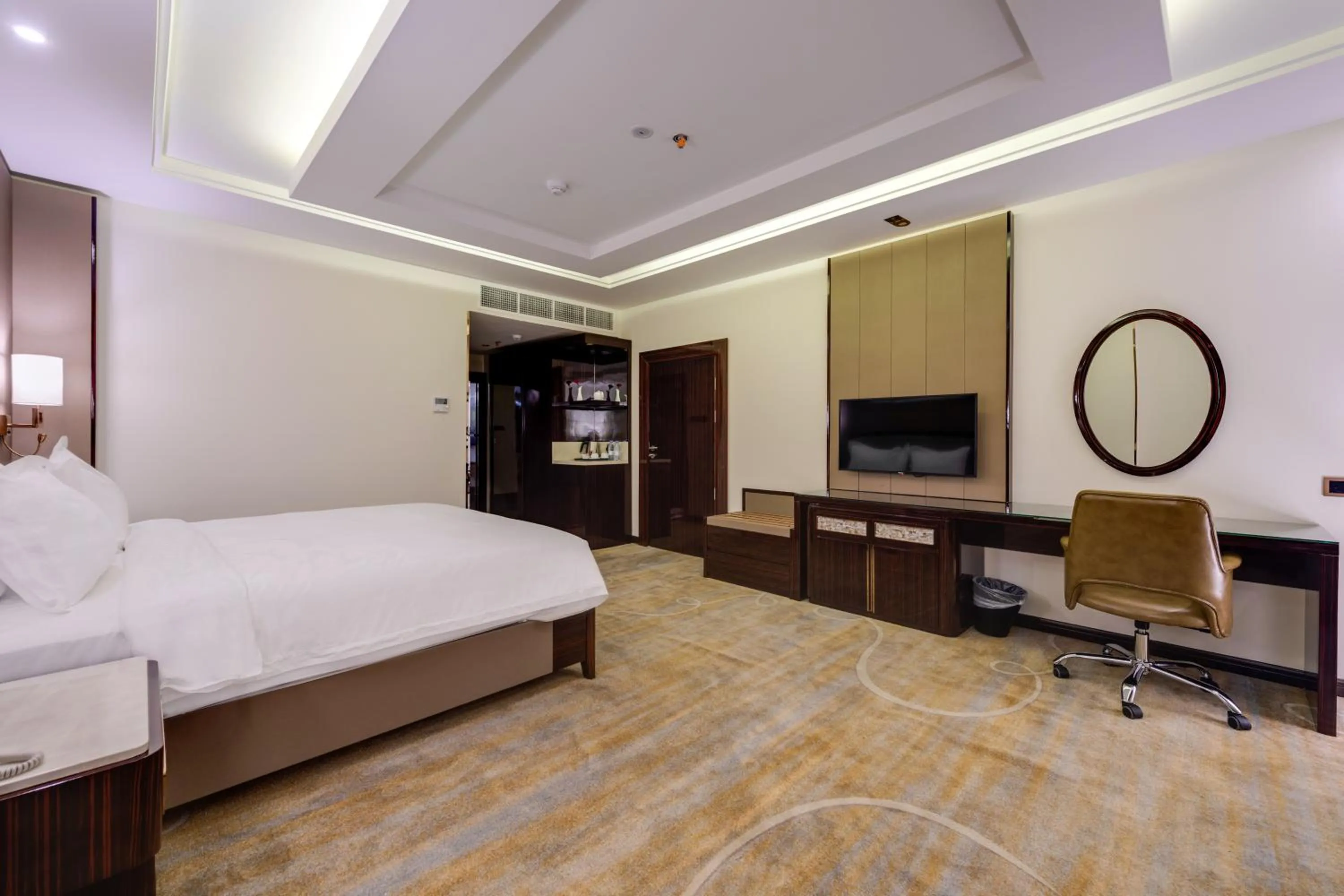 Bed in Al Ertiqaa Hotel