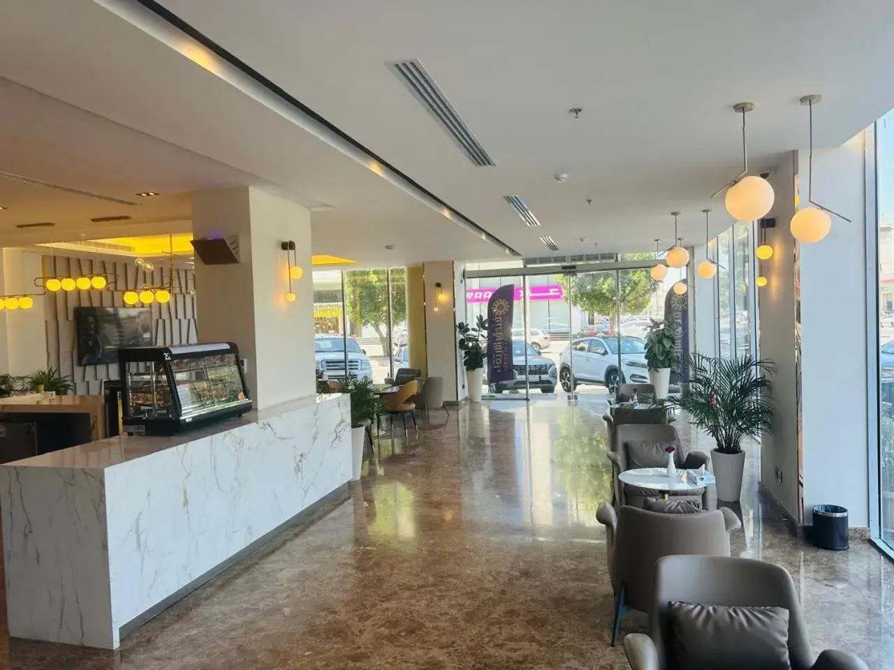 Lobby or reception in Al Ertiqaa Hotel Lobby or reception in Al Ertiqaa Hotel