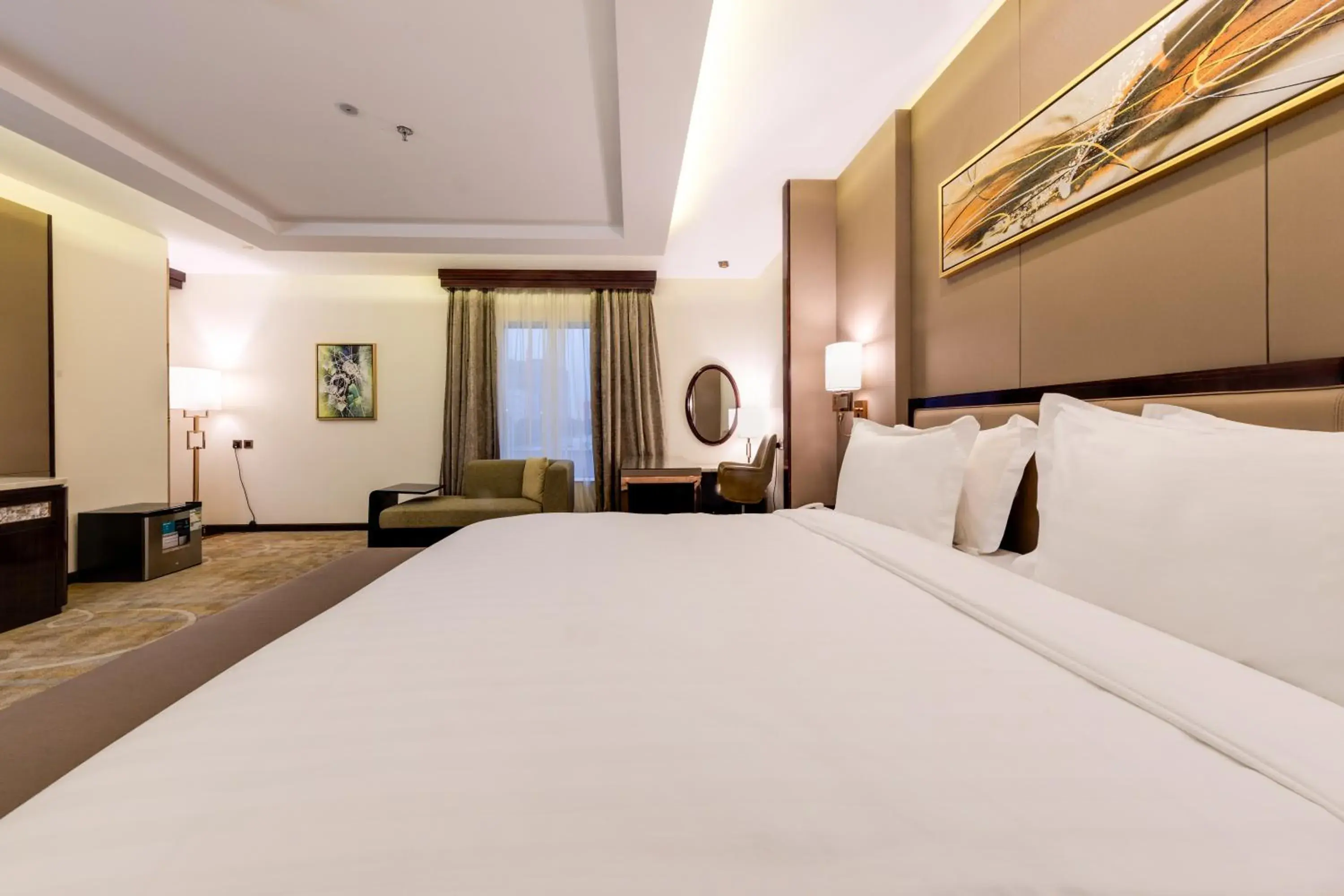 Bed in Al Ertiqaa Hotel Bed in Al Ertiqaa Hotel