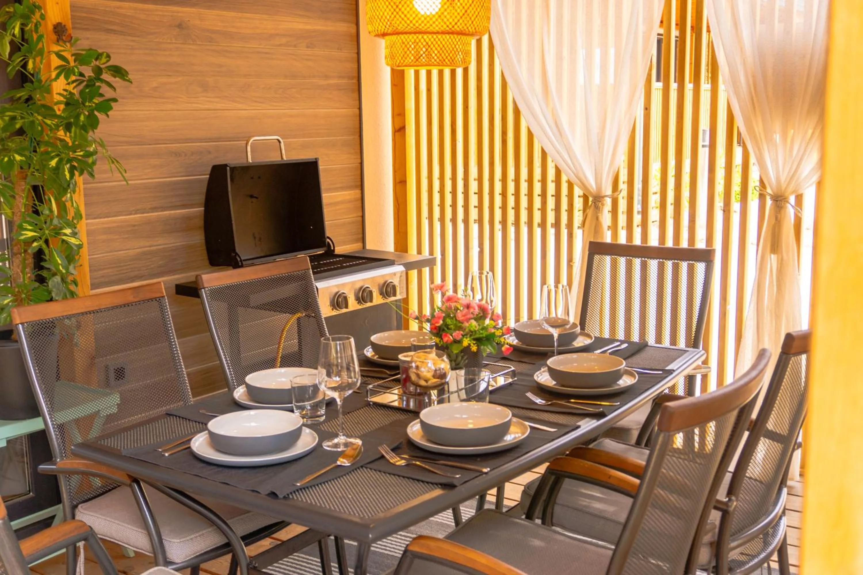 Living room in Mobile Home Saky, Biograd na Moru