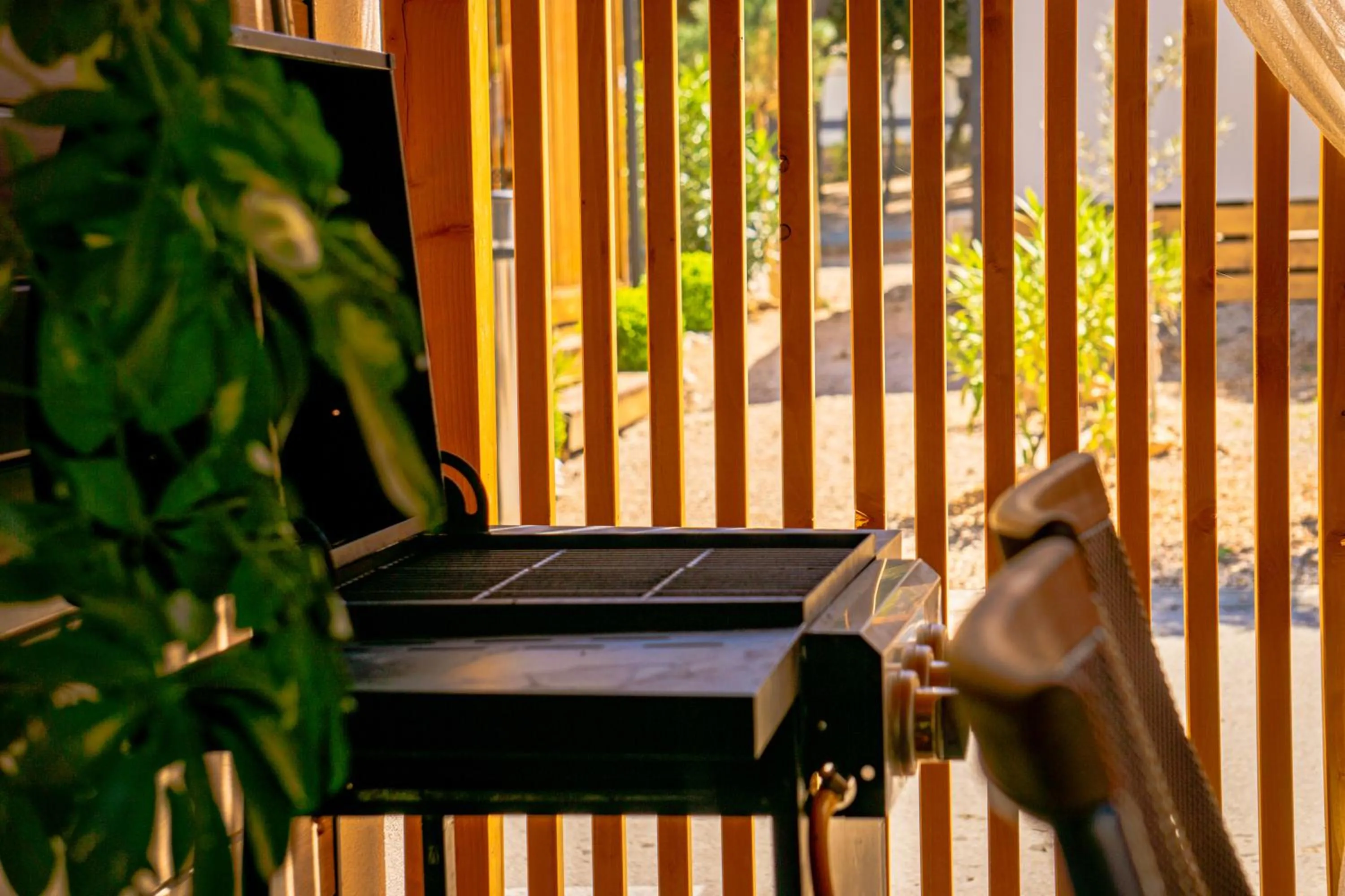 BBQ facilities in Mobile Home Saky, Biograd na Moru