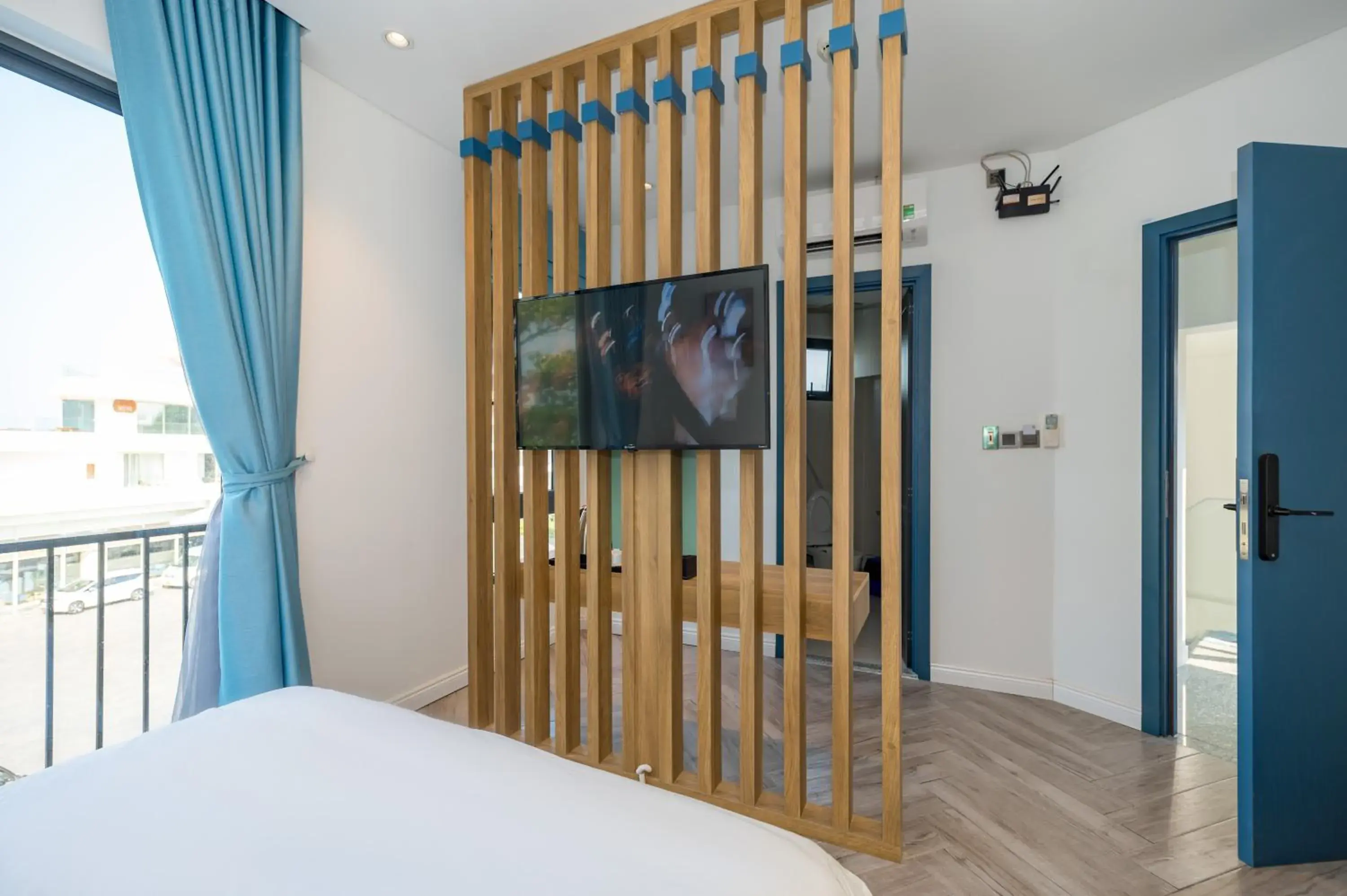 Communal lounge/ TV room, Bed in Cát Lợi Phú Quốc Hotel Communal lounge/ TV room, Bed in Cát Lợi Phú Quốc Hotel