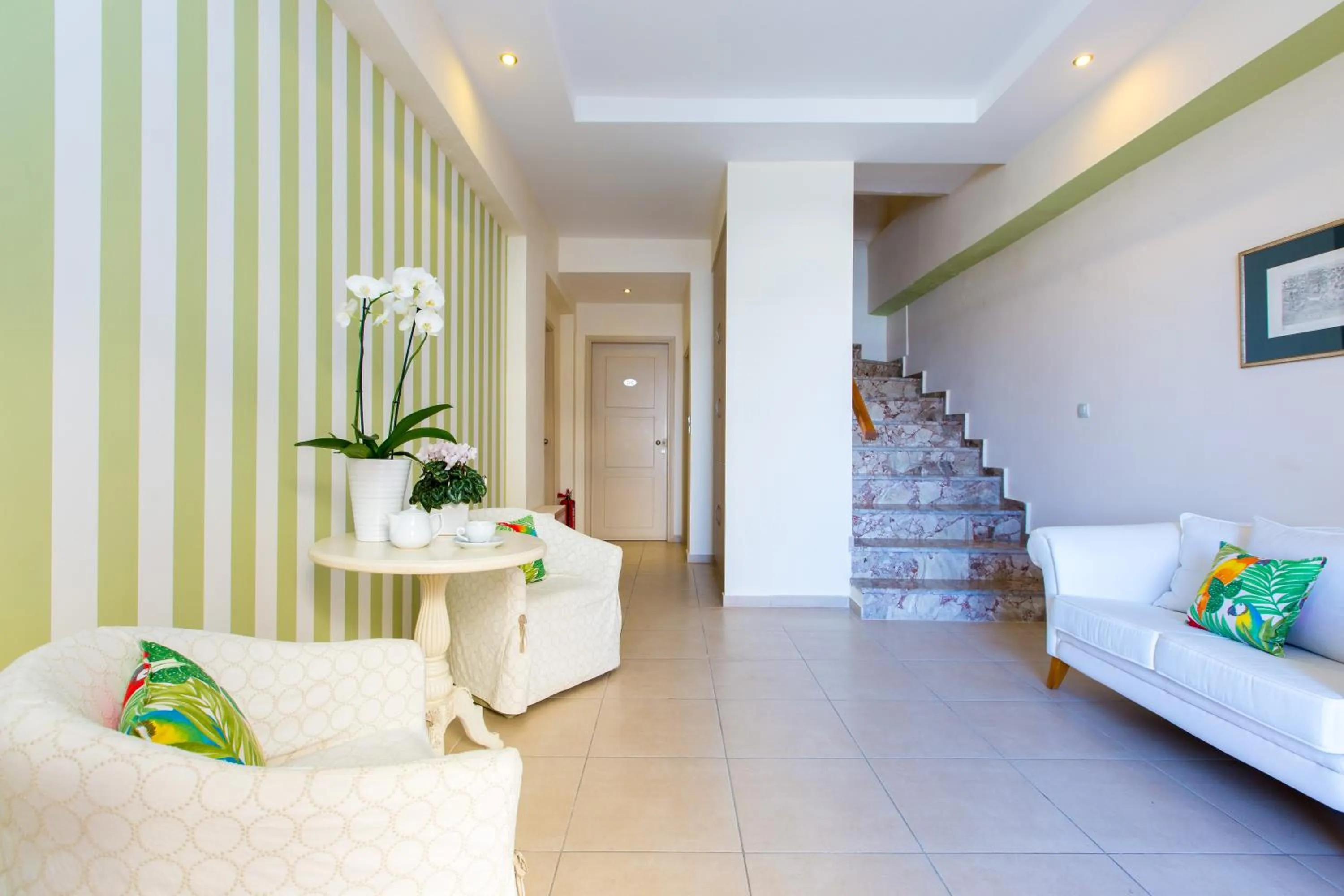 Seating area in Hotel Ideon