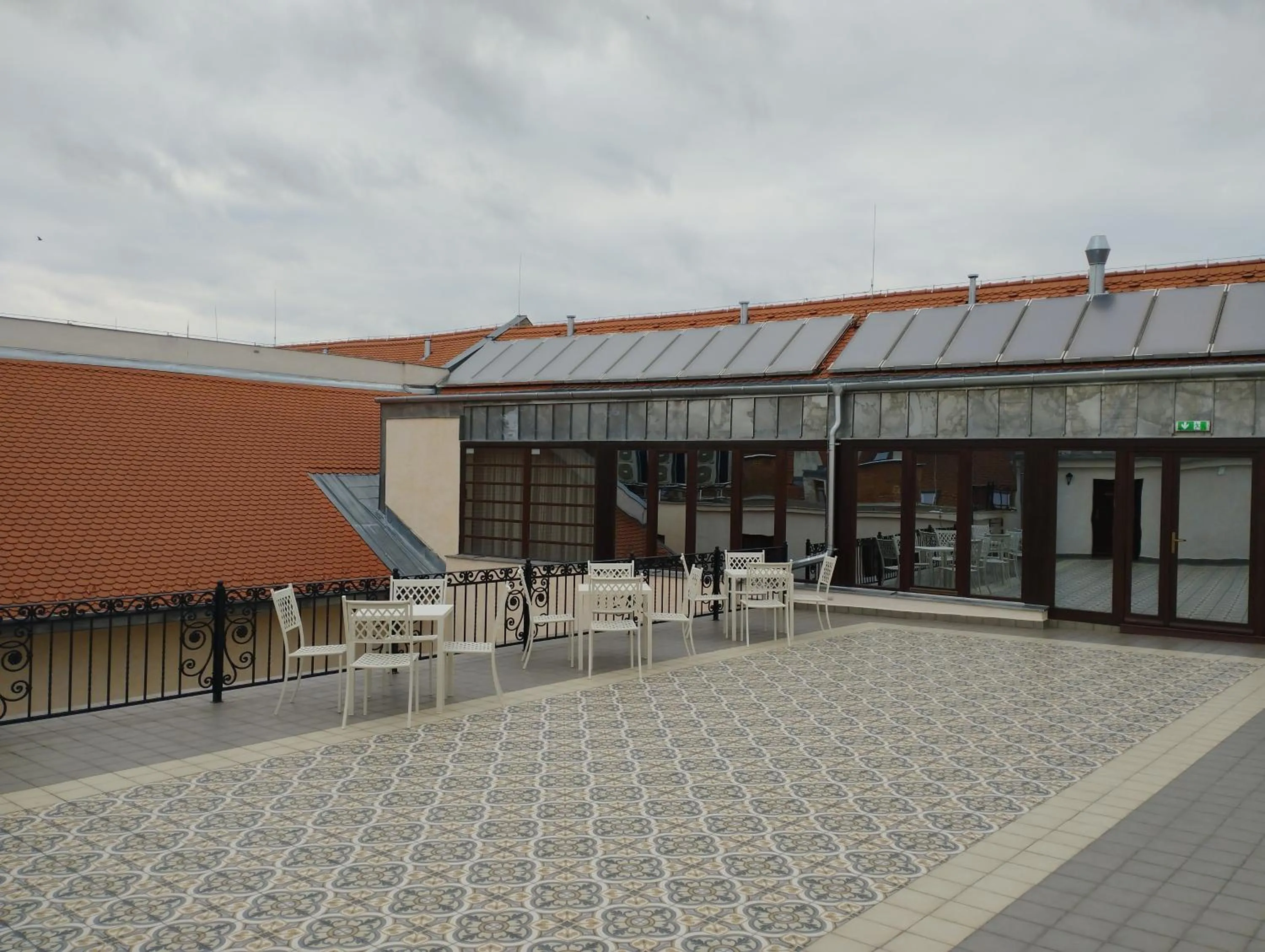 Patio in Boutique Hotel Gaia