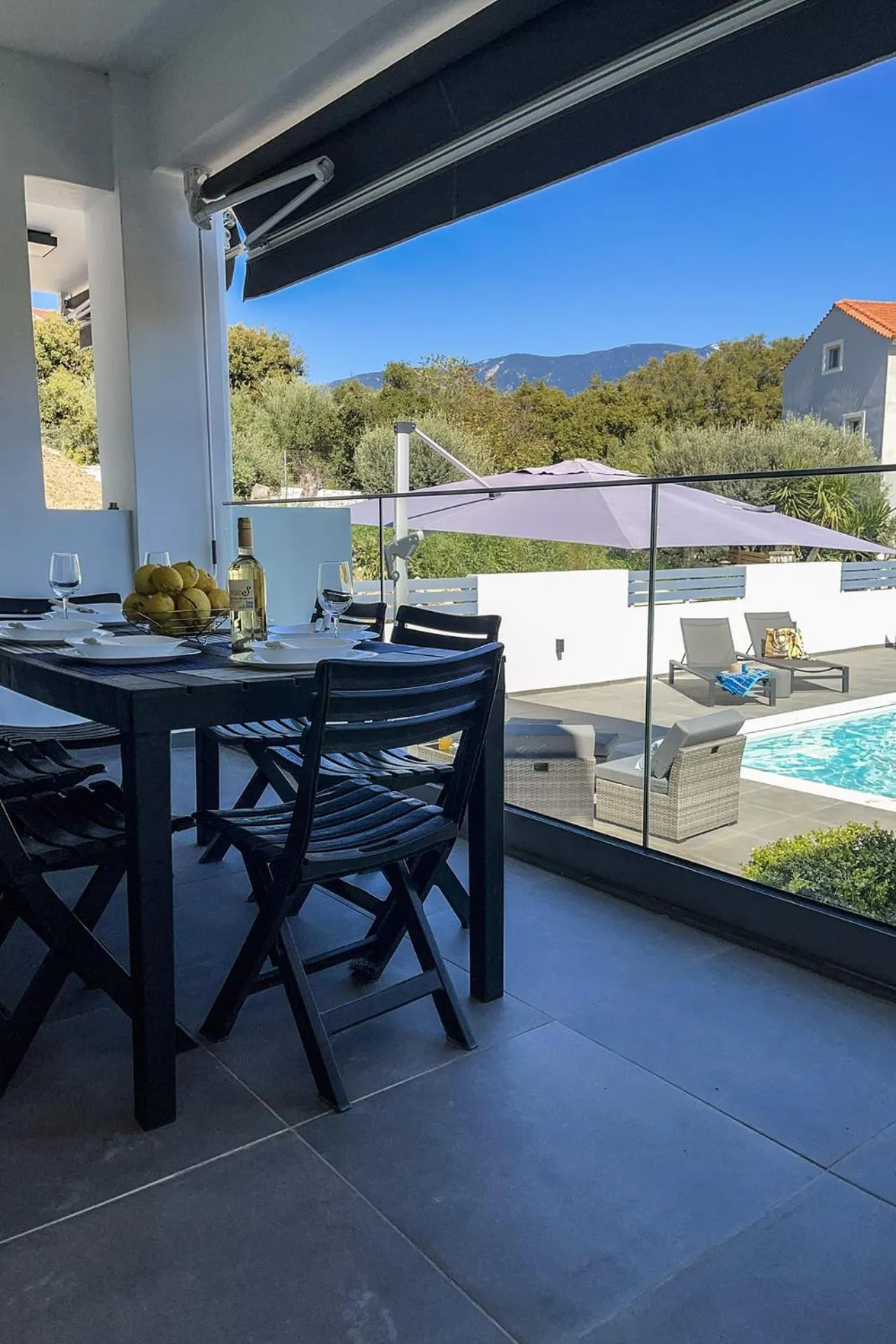 Patio in Magic Kefalonia Villa