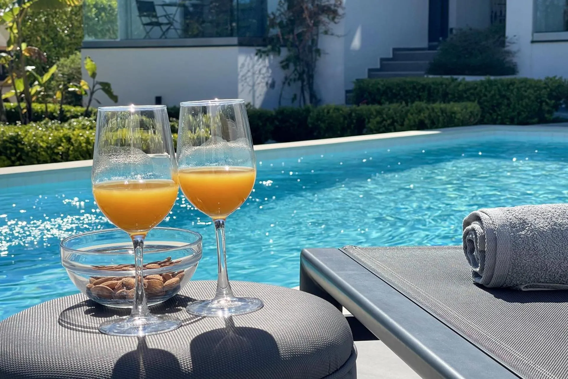 Pool view in Magic Kefalonia Villa