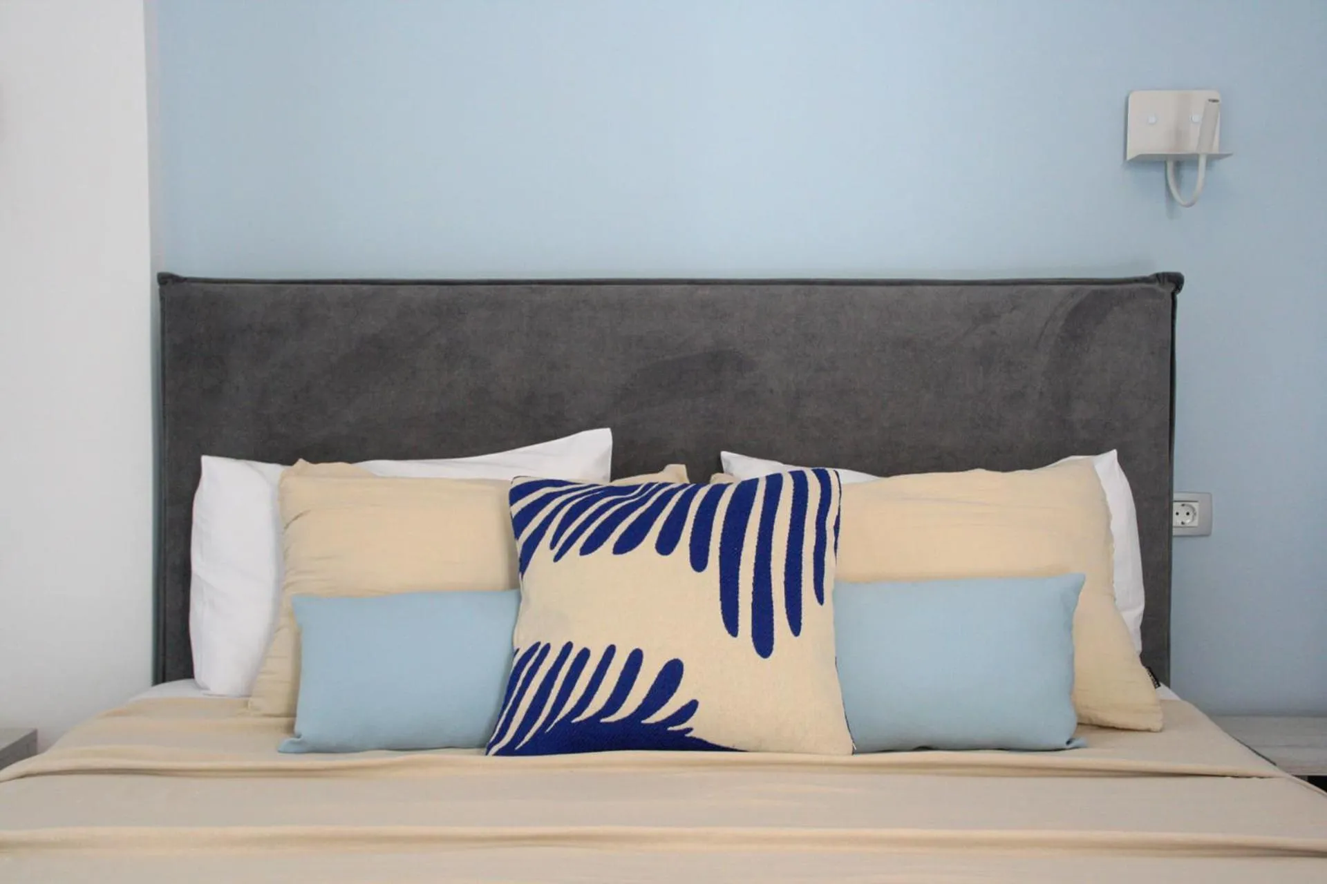Bed in Magic Kefalonia Villa
