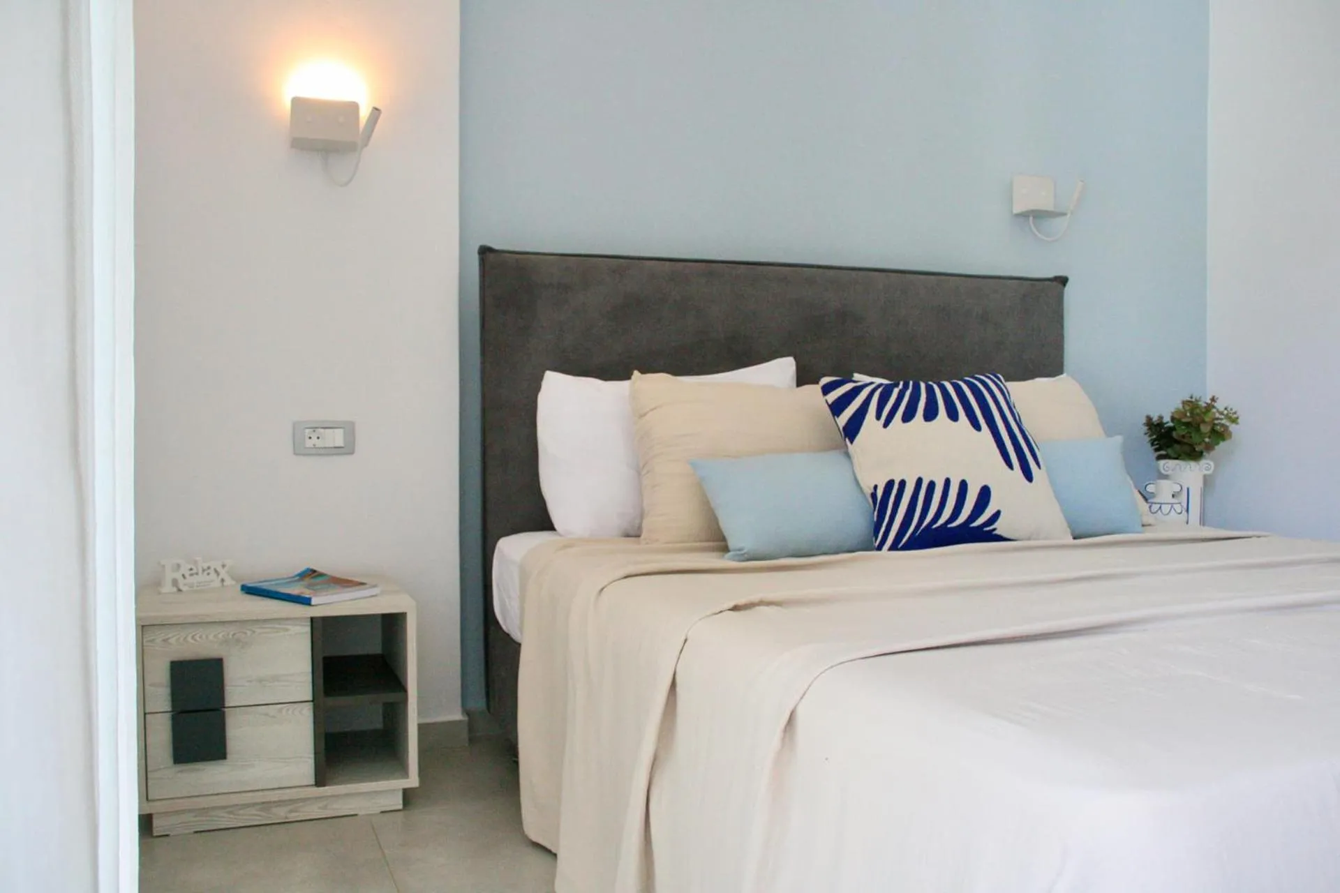 Bed in Magic Kefalonia Villa