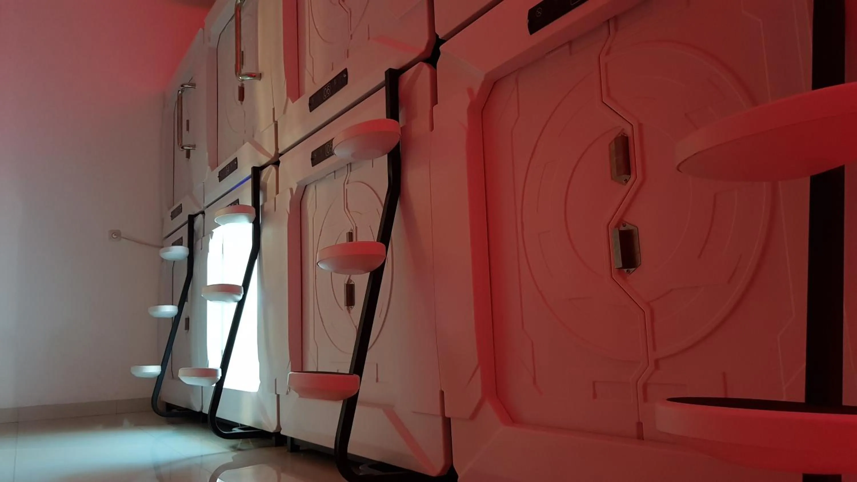 Bedroom in Apollo Capsule Hotel