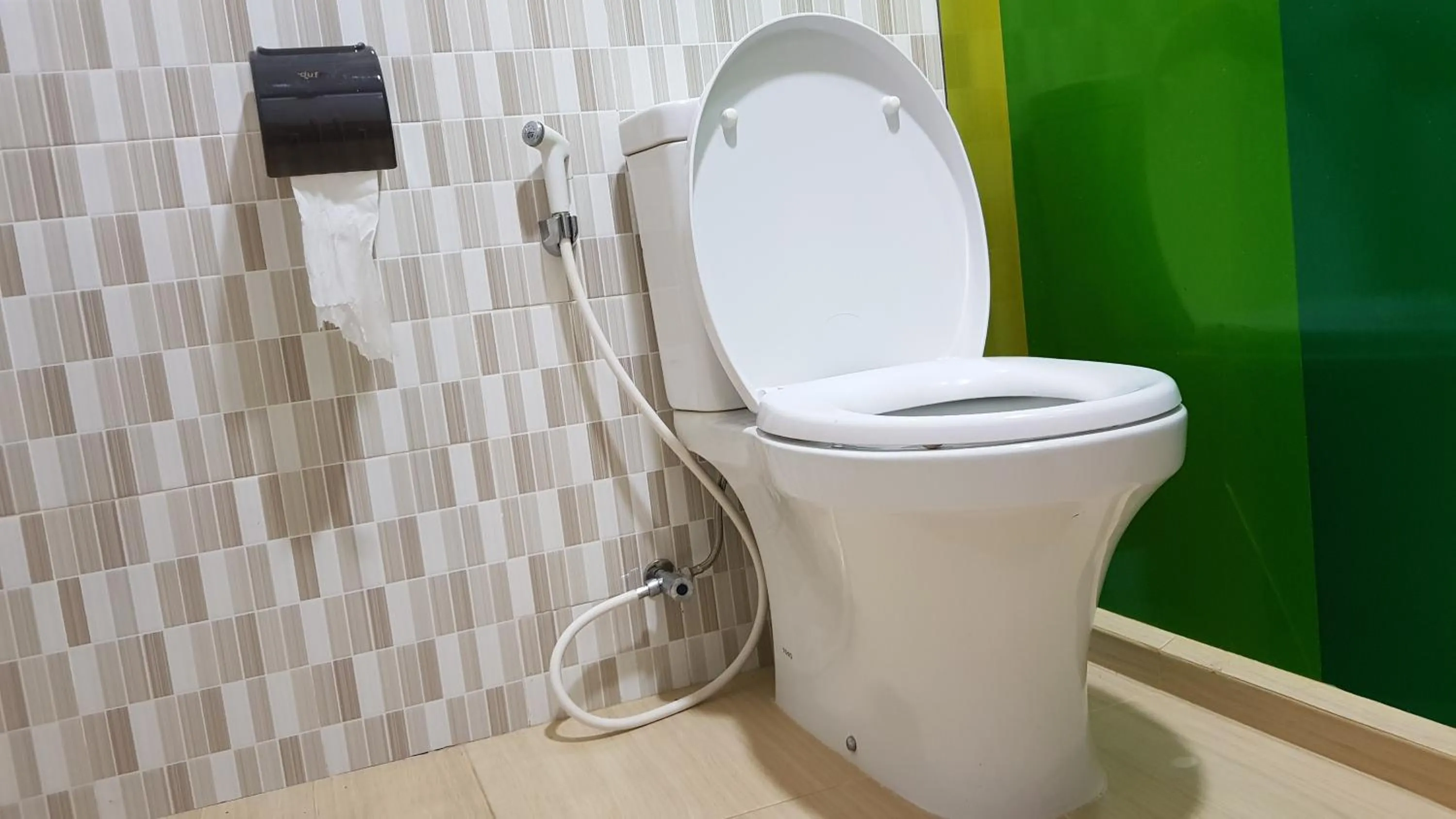 Toilet in Apollo Capsule Hotel