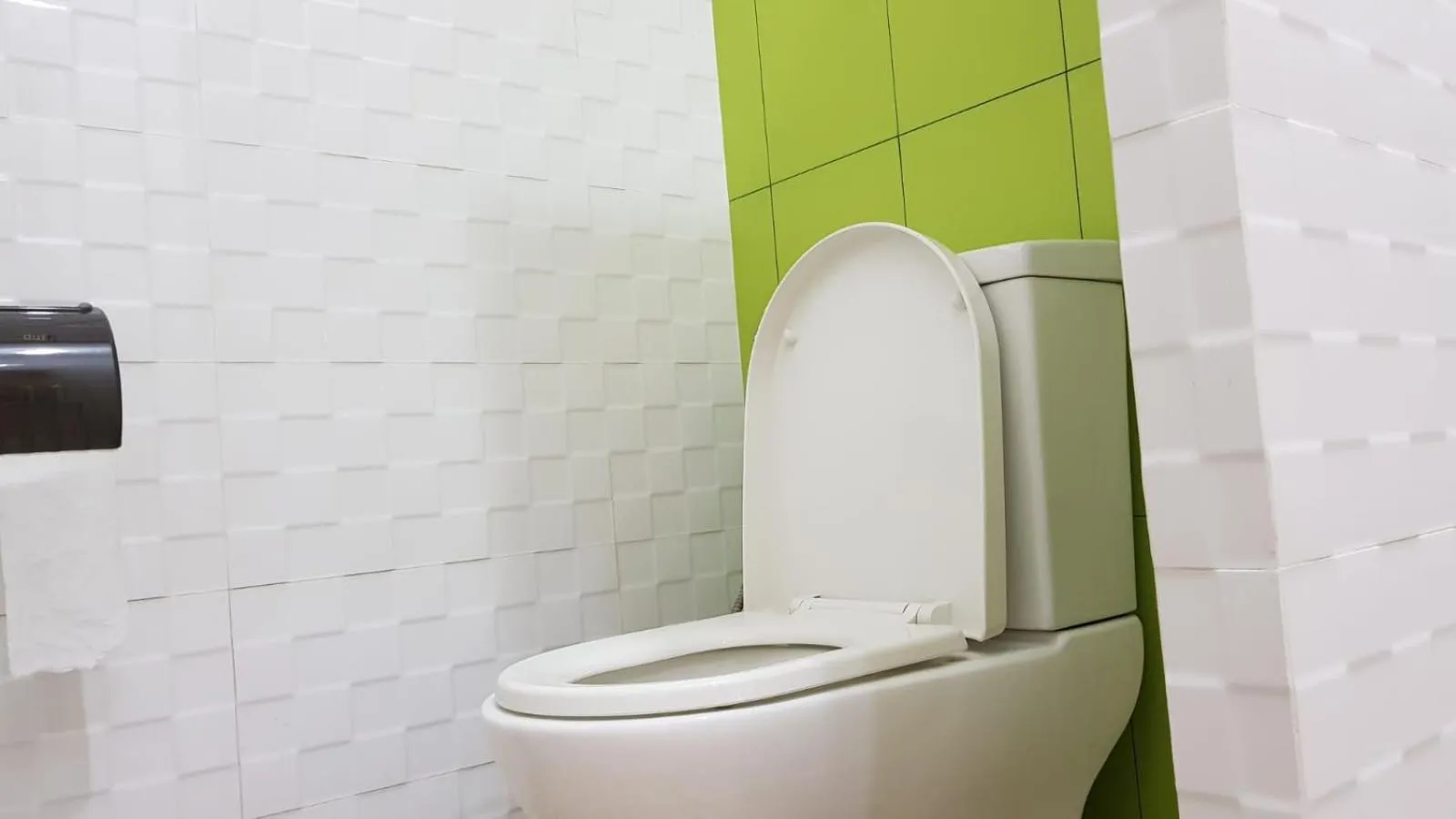 Toilet in Apollo Capsule Hotel