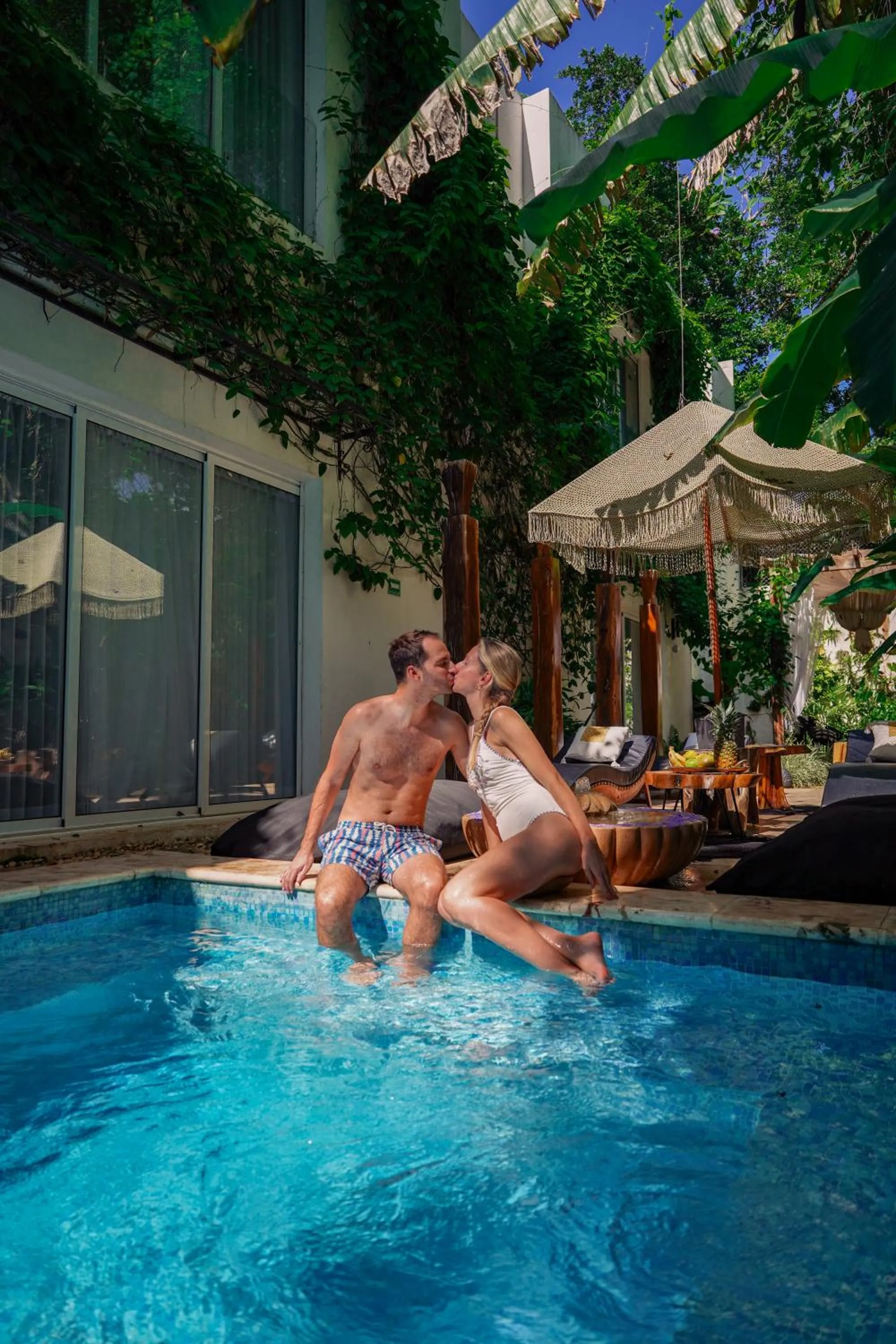 Swimming pool in Olbil Hotel Boutique