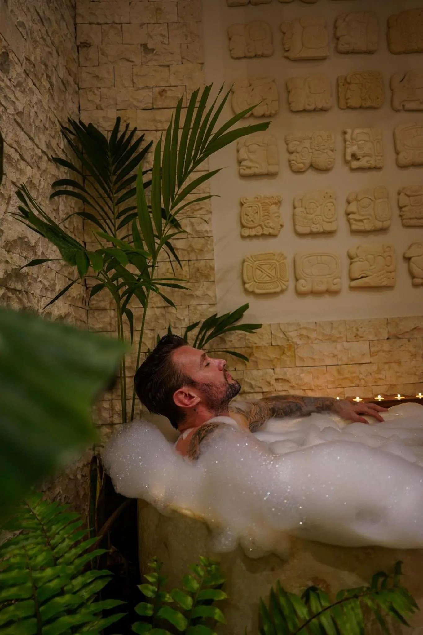 Bath in Olbil Hotel Boutique