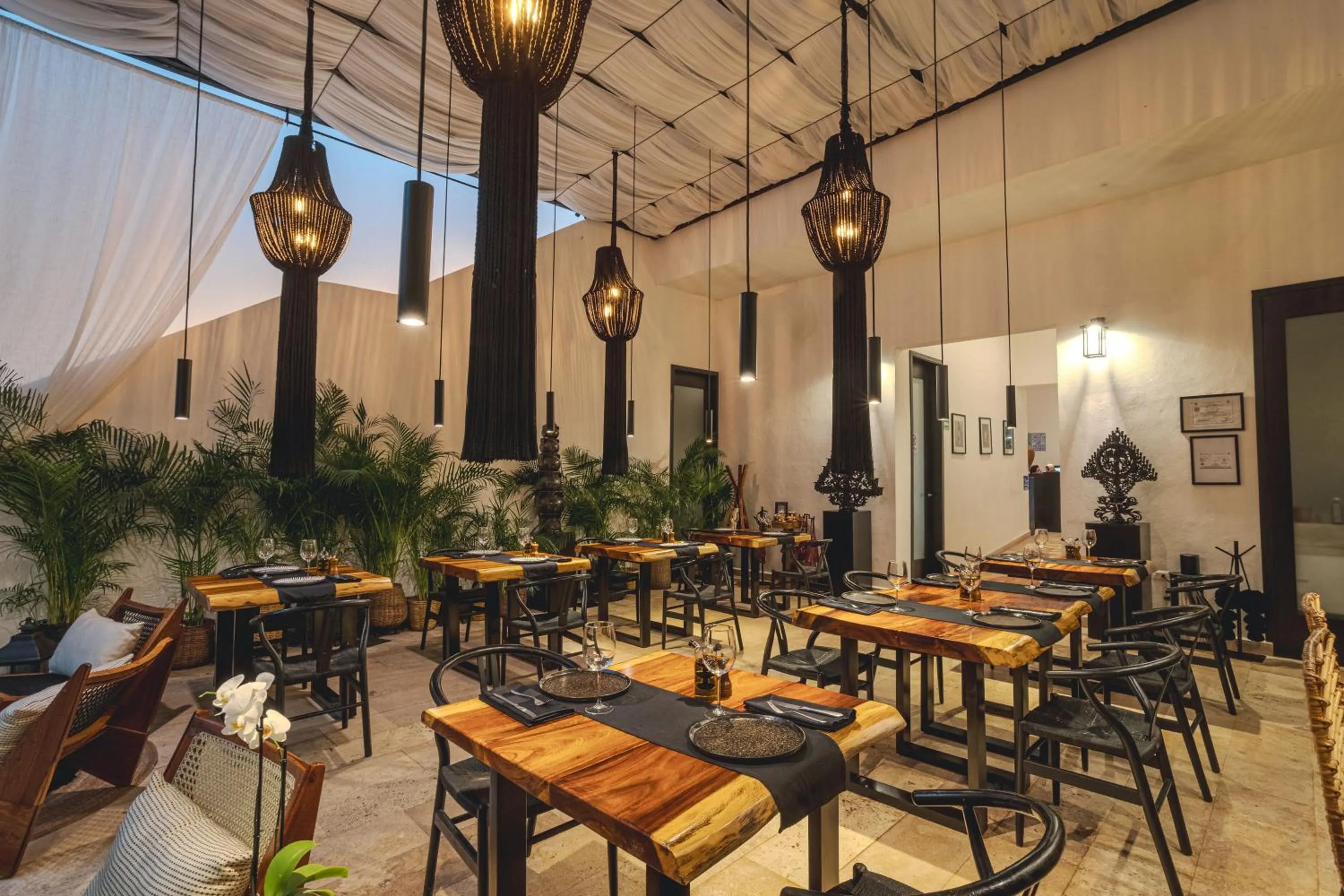 Restaurant/places to eat in Olbil Hotel Boutique