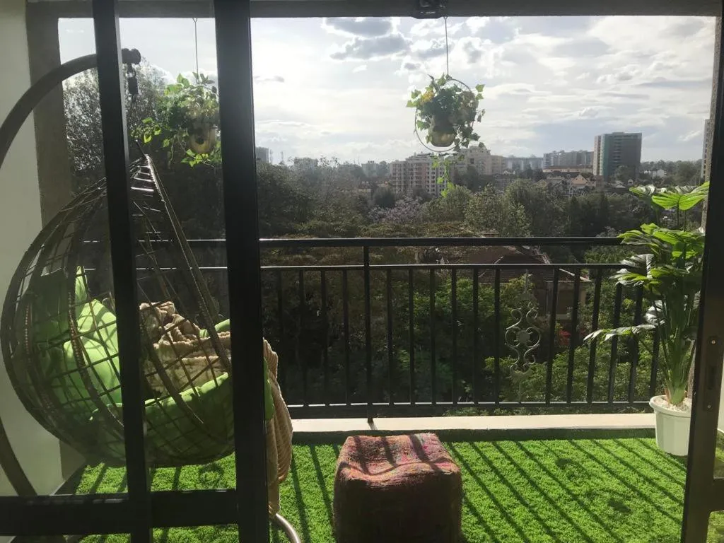 Balcony/Terrace in Lux Suites Dennis Pritt Business Apartments Kilimani