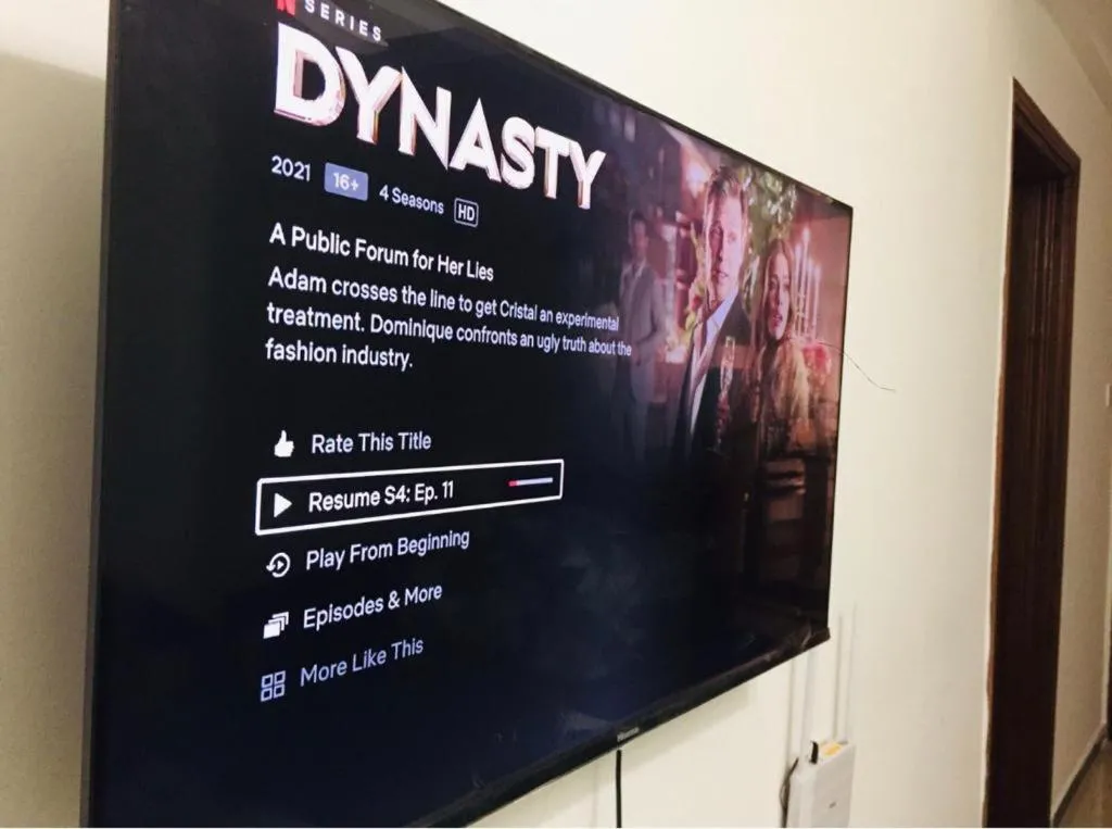 TV and multimedia in Lux Suites Dennis Pritt Business Apartments Kilimani