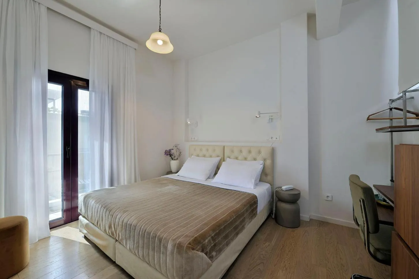 Bedroom, Bed in Dryades & Orion Hotel