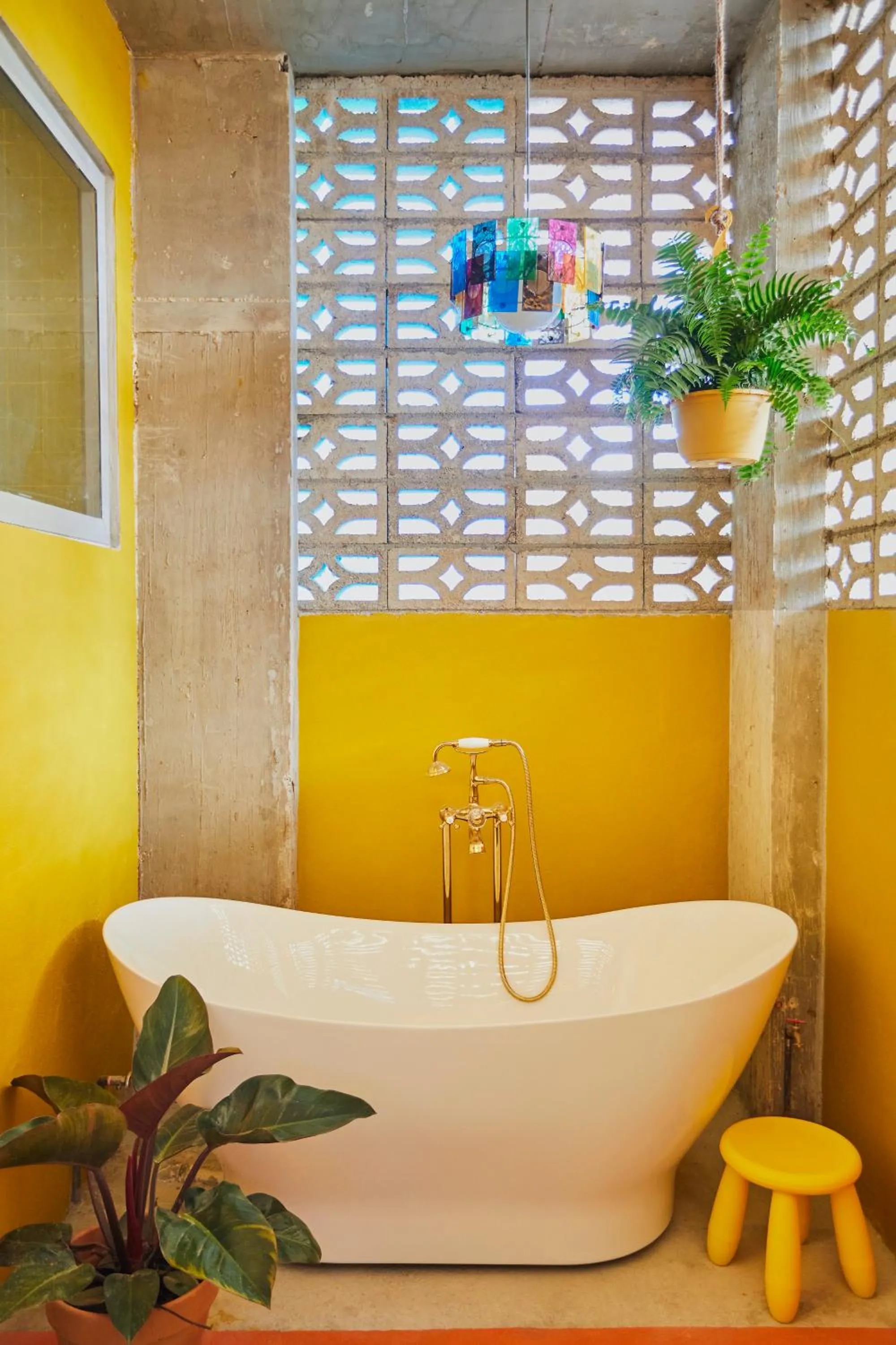 Bathroom in MOOD HAUS by DW - 70's Retro Stays