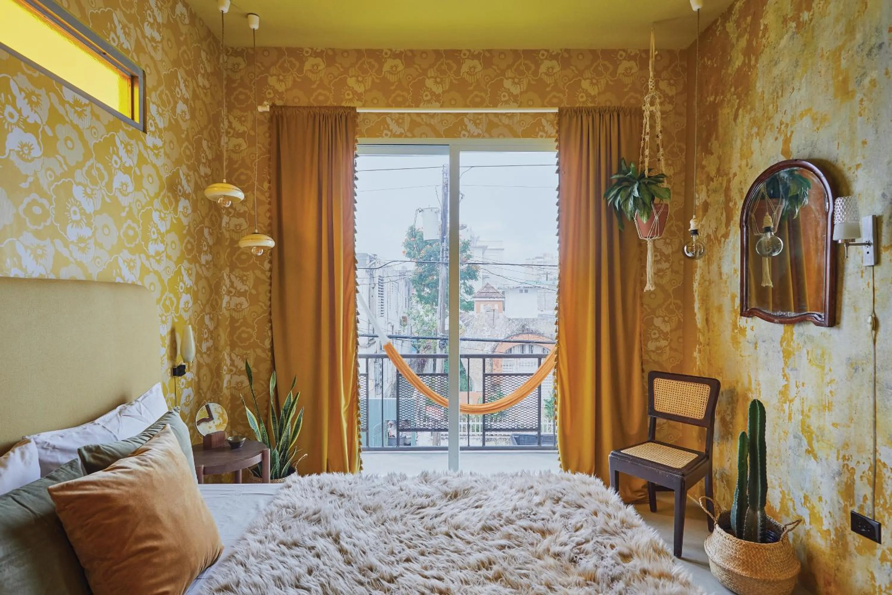 Bed in MOOD HAUS by DW - 70's Retro Stays