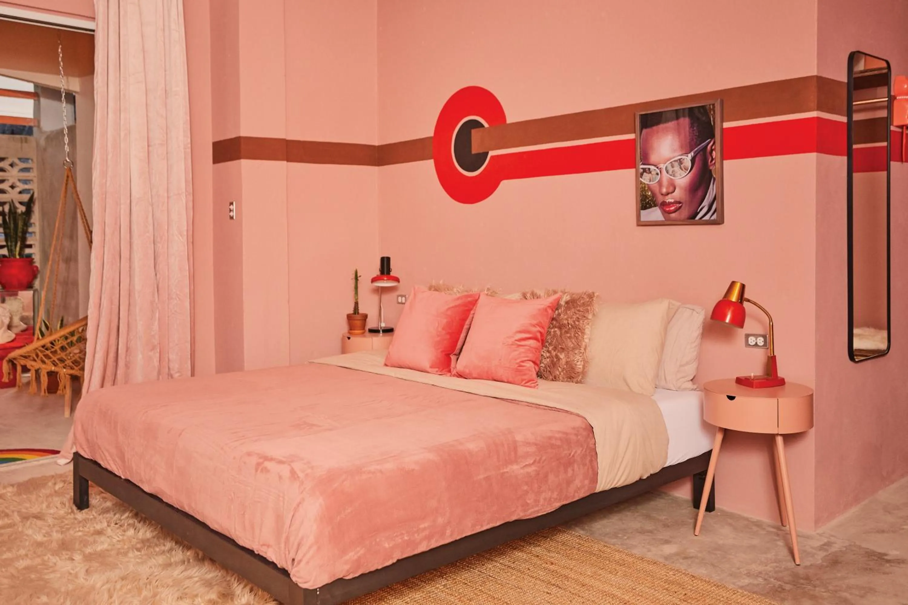 Bed in MOOD HAUS by DW - 70's Retro Stays