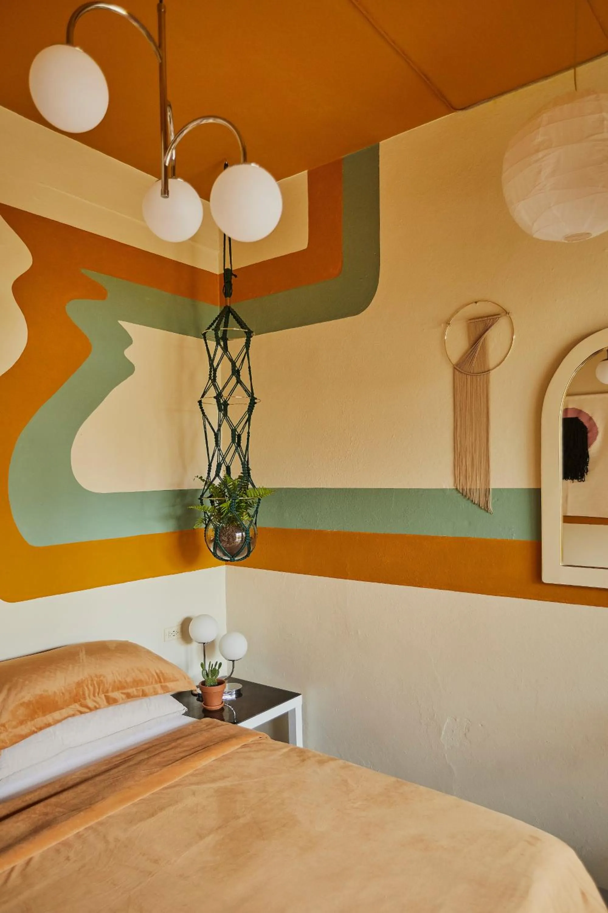 Bed in MOOD HAUS by DW - 70's Retro Stays