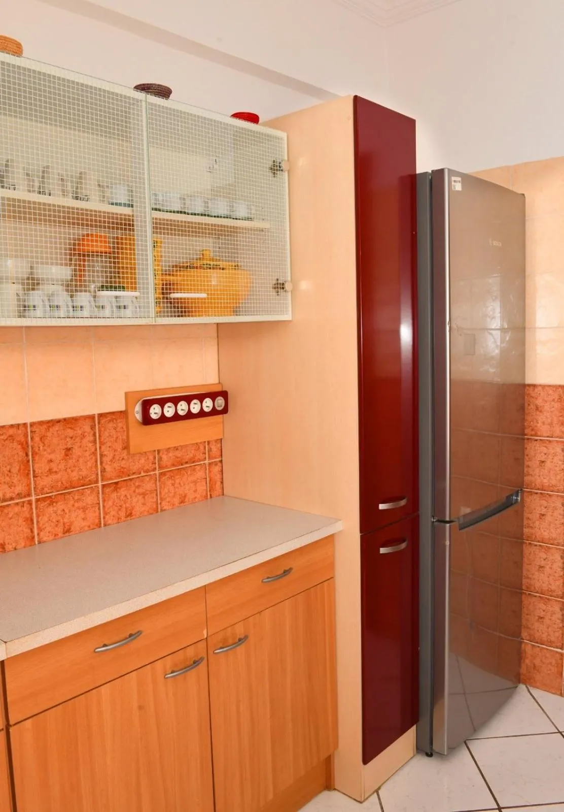 Kitchen or kitchenette in Jamilasapartment