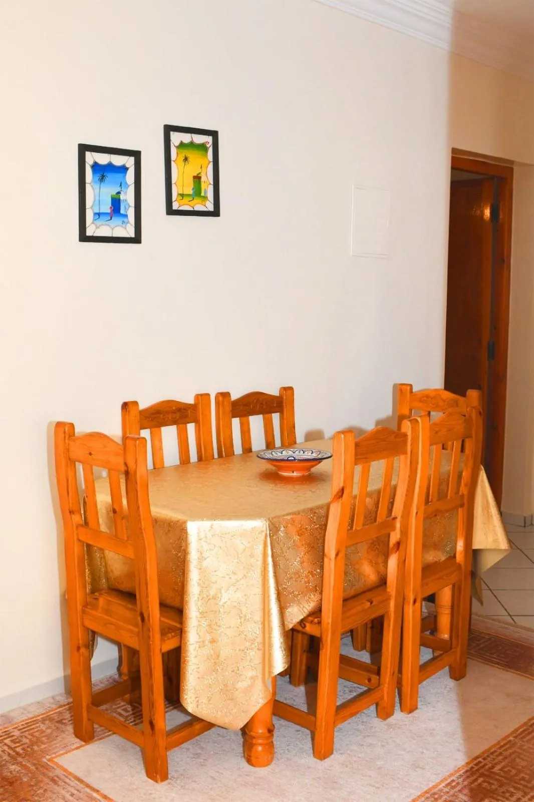 Seating area in Jamilasapartment