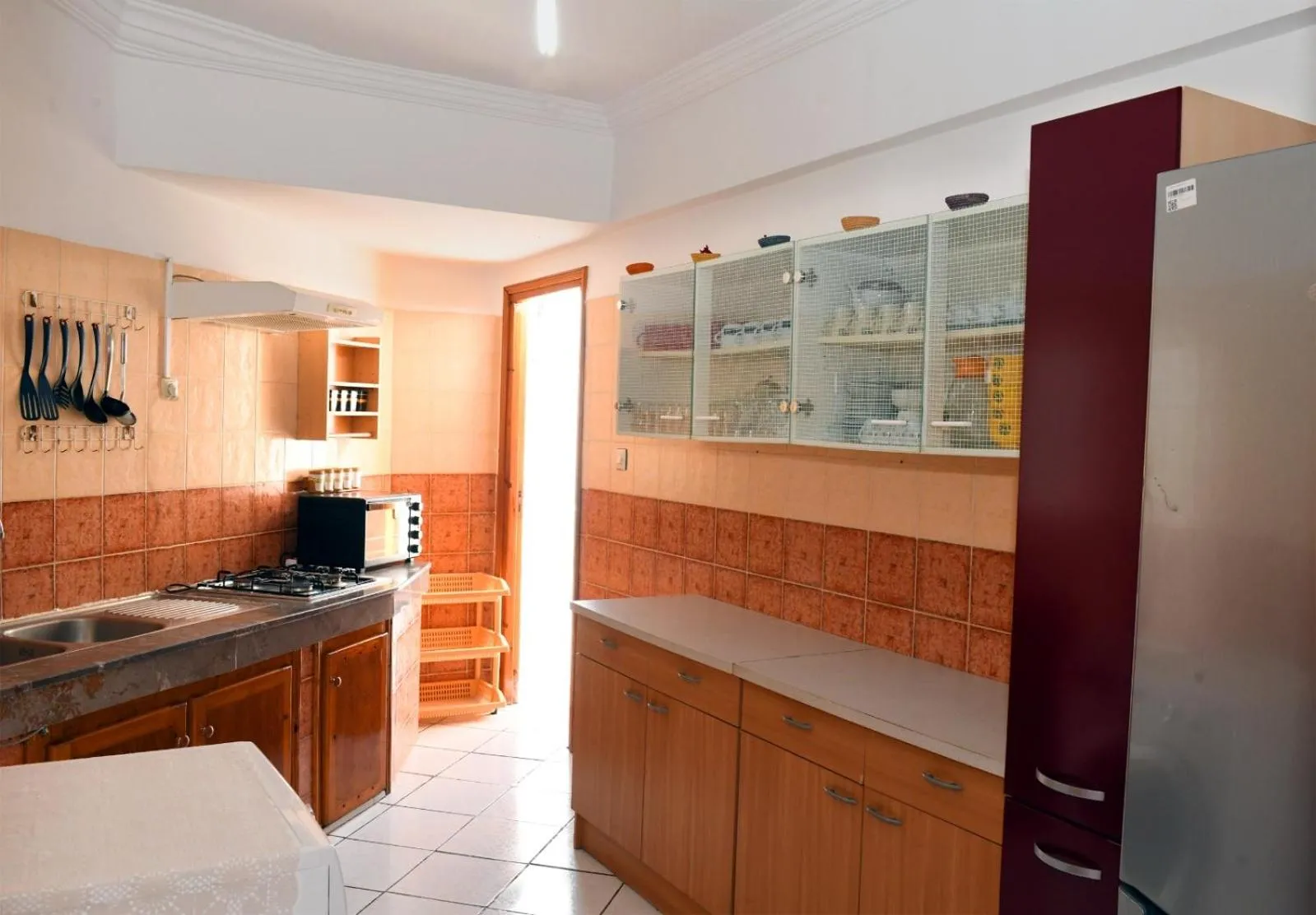 Kitchen or kitchenette in Jamilasapartment
